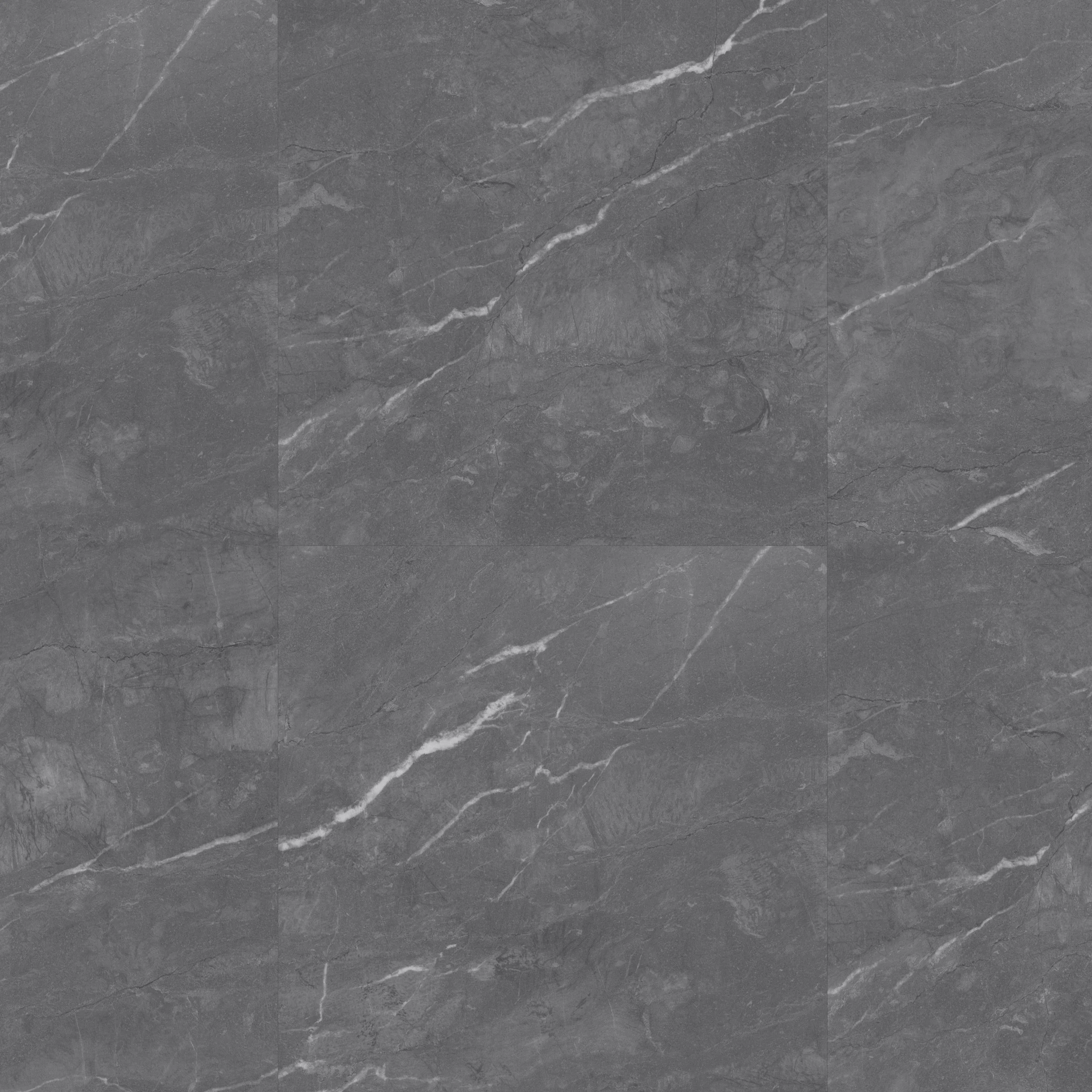 Sol vinyle LVT Zigi BerryAlloc 914x457 mm – décor marbre gris foncé veiné