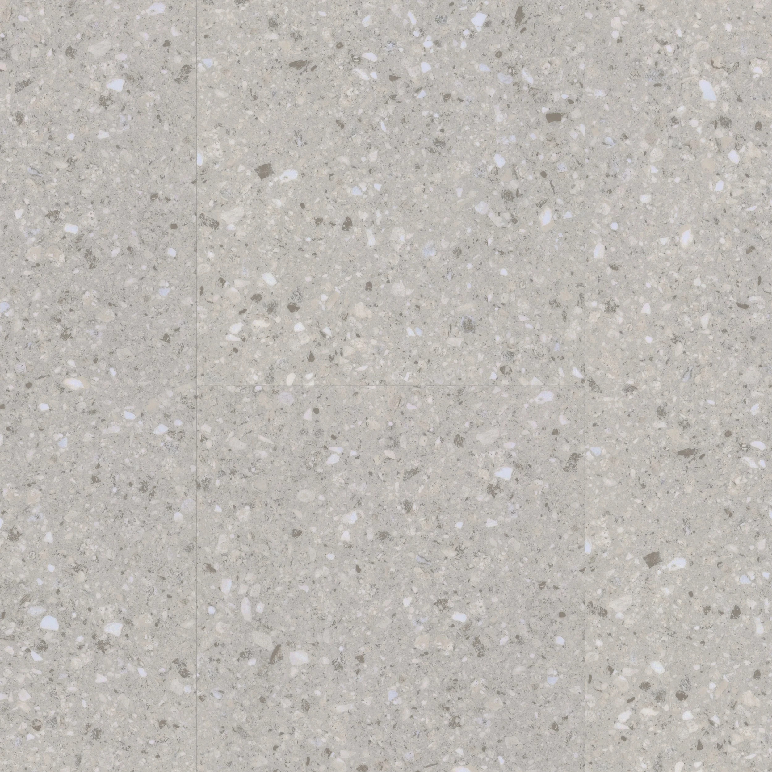 Sol vinyle LVT Grani BerryAlloc 914x457 mm – décor terrazzo minéral gris clair