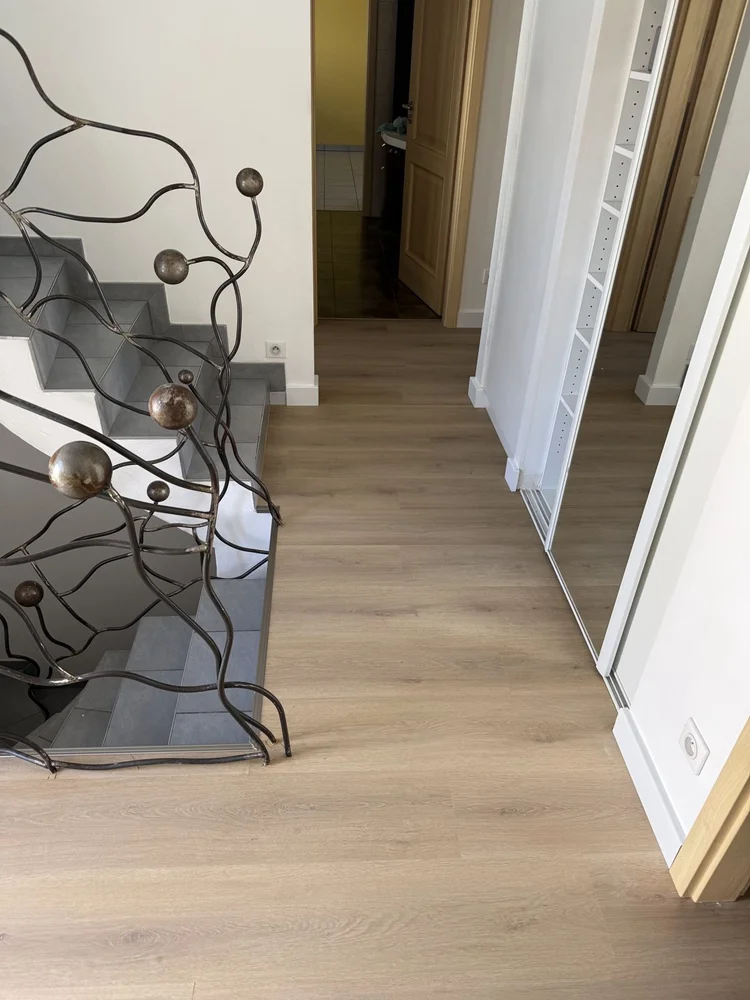 Vinyle posé sur un ancien carrelage, Eschau