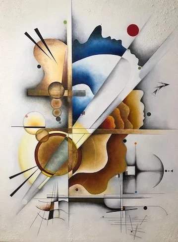 Passion Ascending is An abstract painting of love and passion.