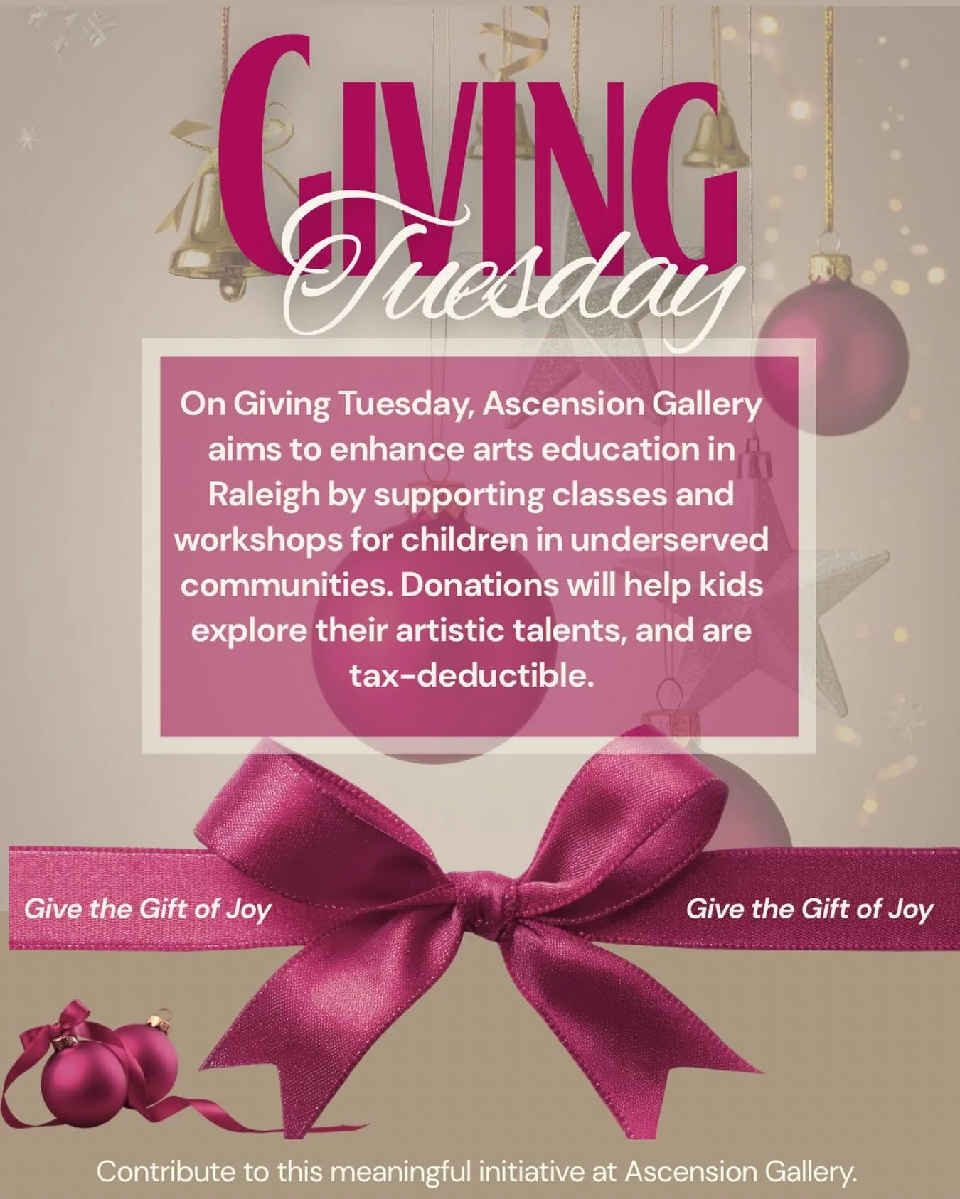 This #GivingTuesday, we’re investing in the future of creativity.