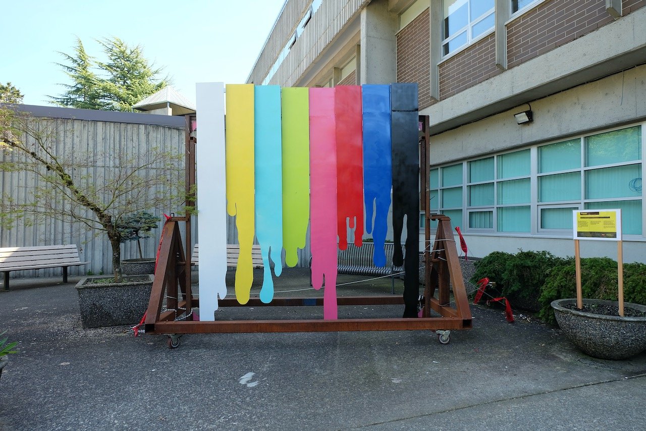 "Pause"
2023
Langara Fine Arts and InTransit Collaborative
Public Arts Class