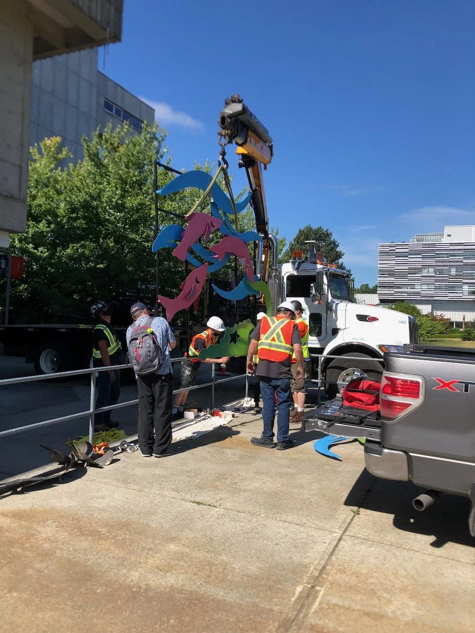 Very exciting watching the install! This is June 2022