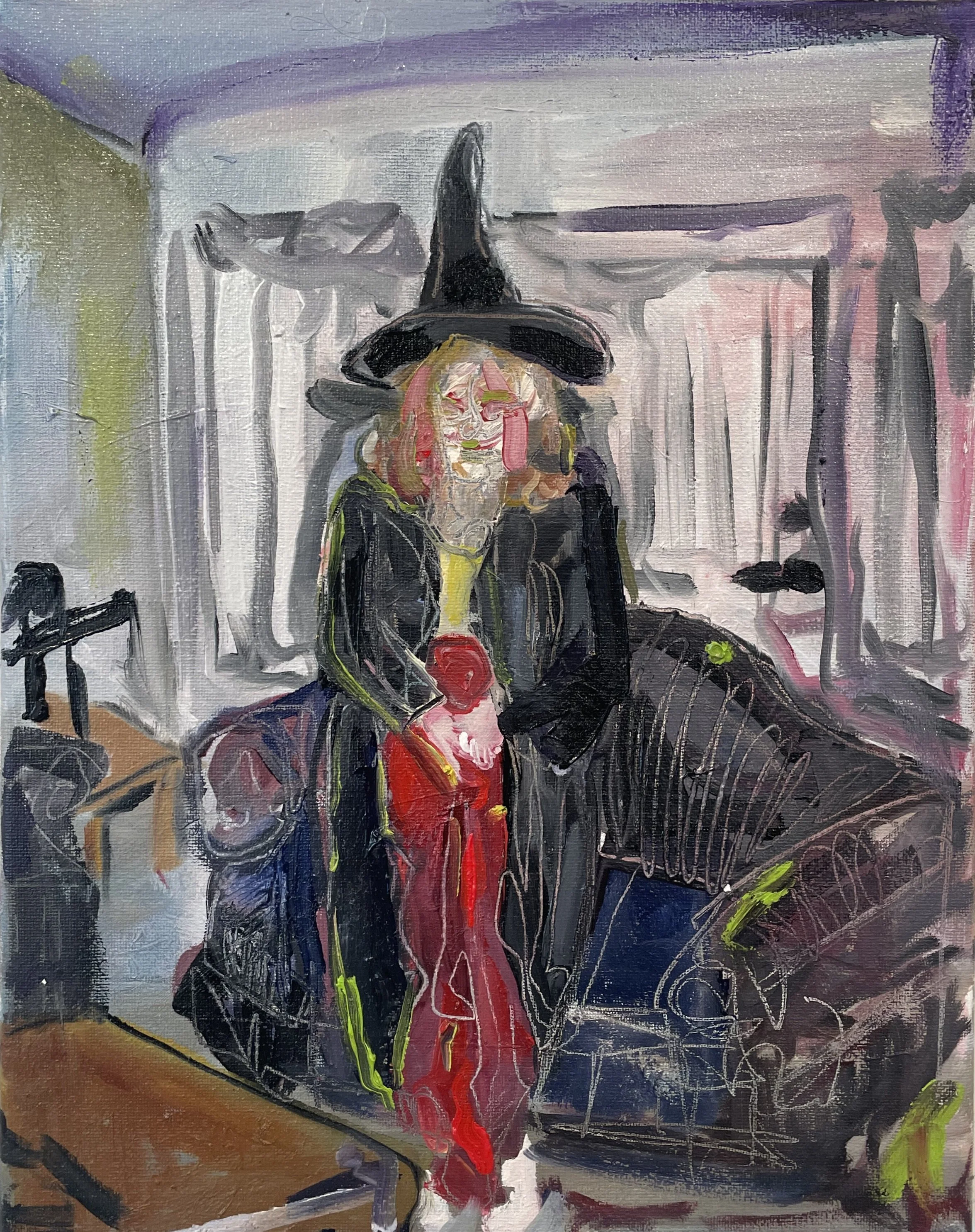 "Halloween "
2025
Oil on Canvas
10" x 12"
