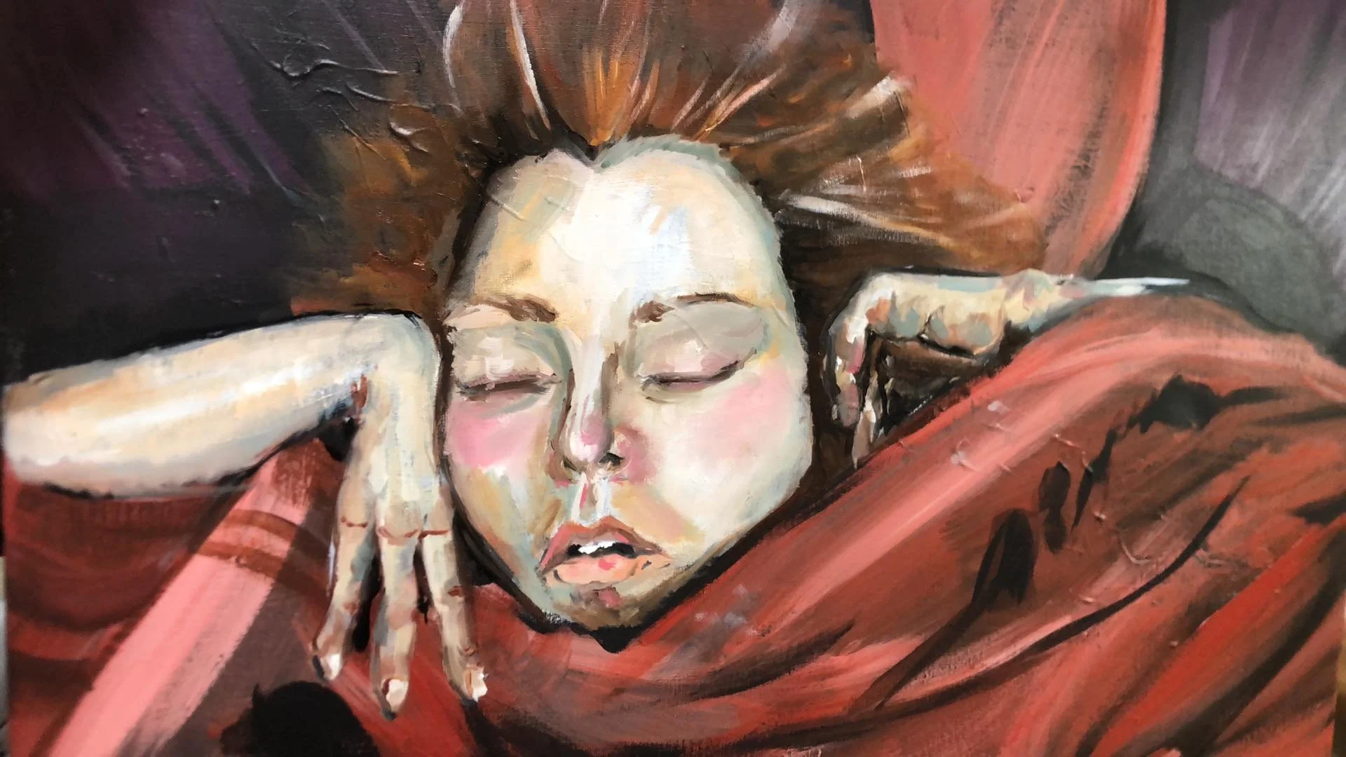 "Sleeping Nude"
2022
Oil on Canvas
24" x 18"