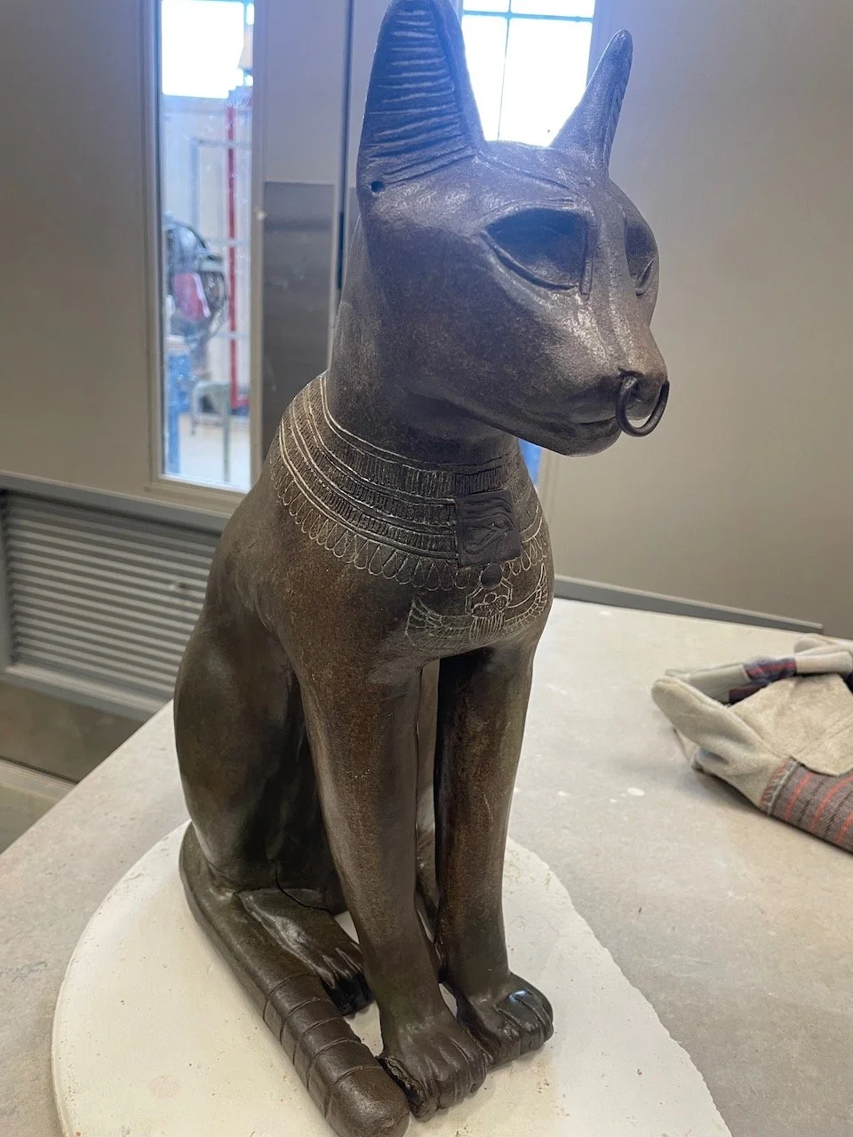 First firing... to thin of a glaze application!