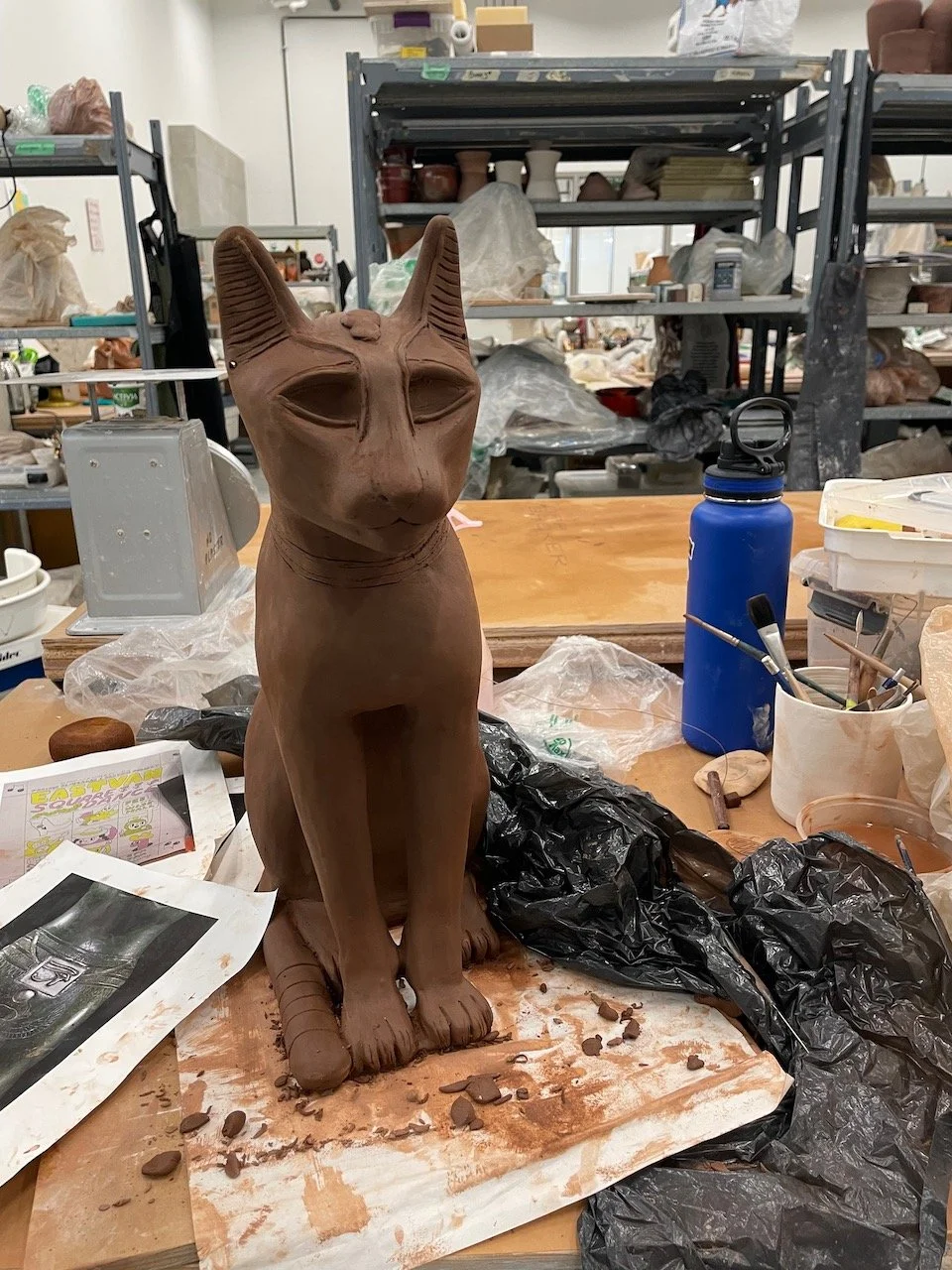 working through details at green stage