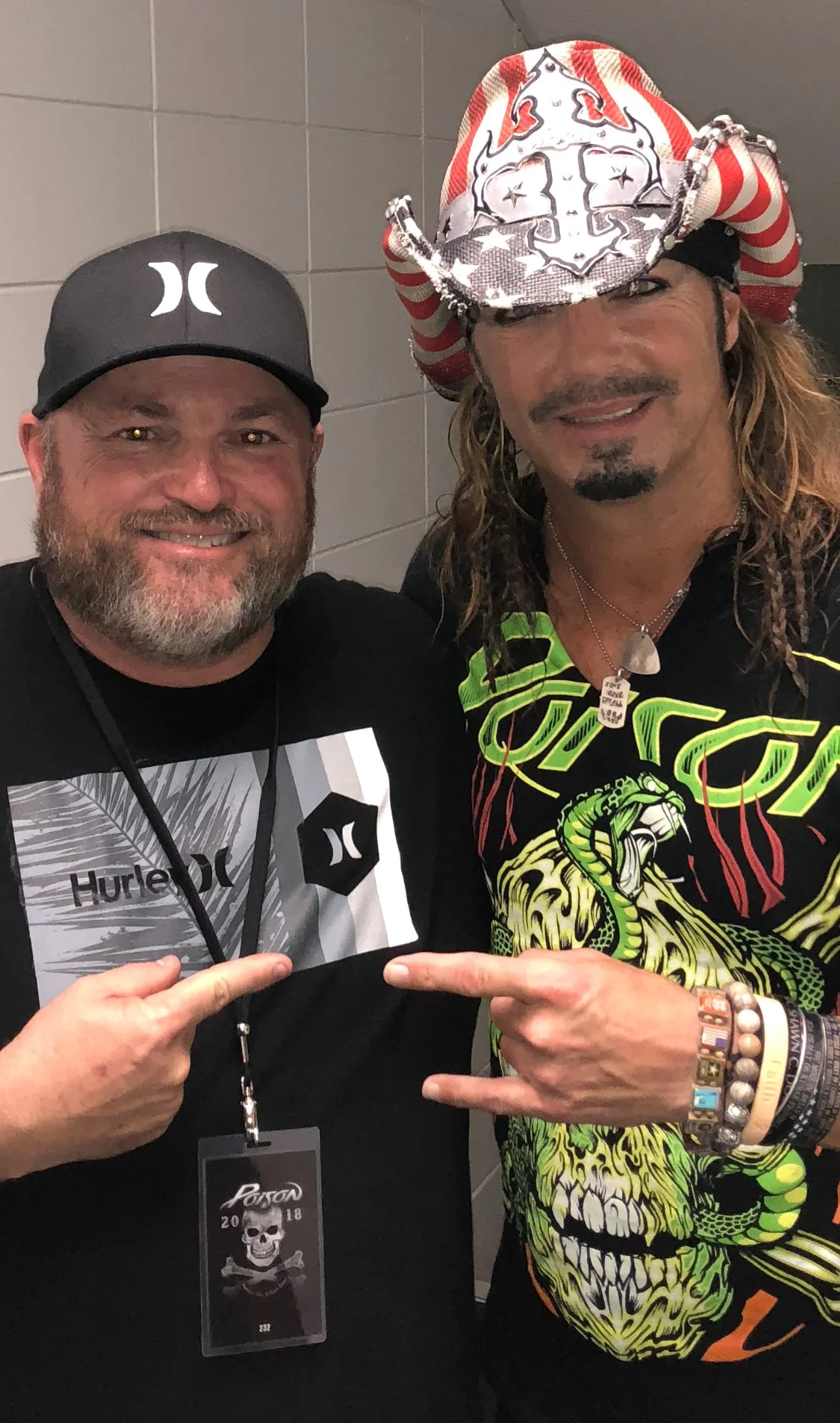 Bob & Bret Michaels; Poison Band