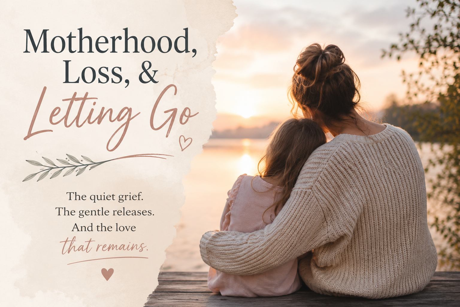 Motherhood, Loss, &amp; Letting Go:&nbsp;The Quiet Grief No One Talks About