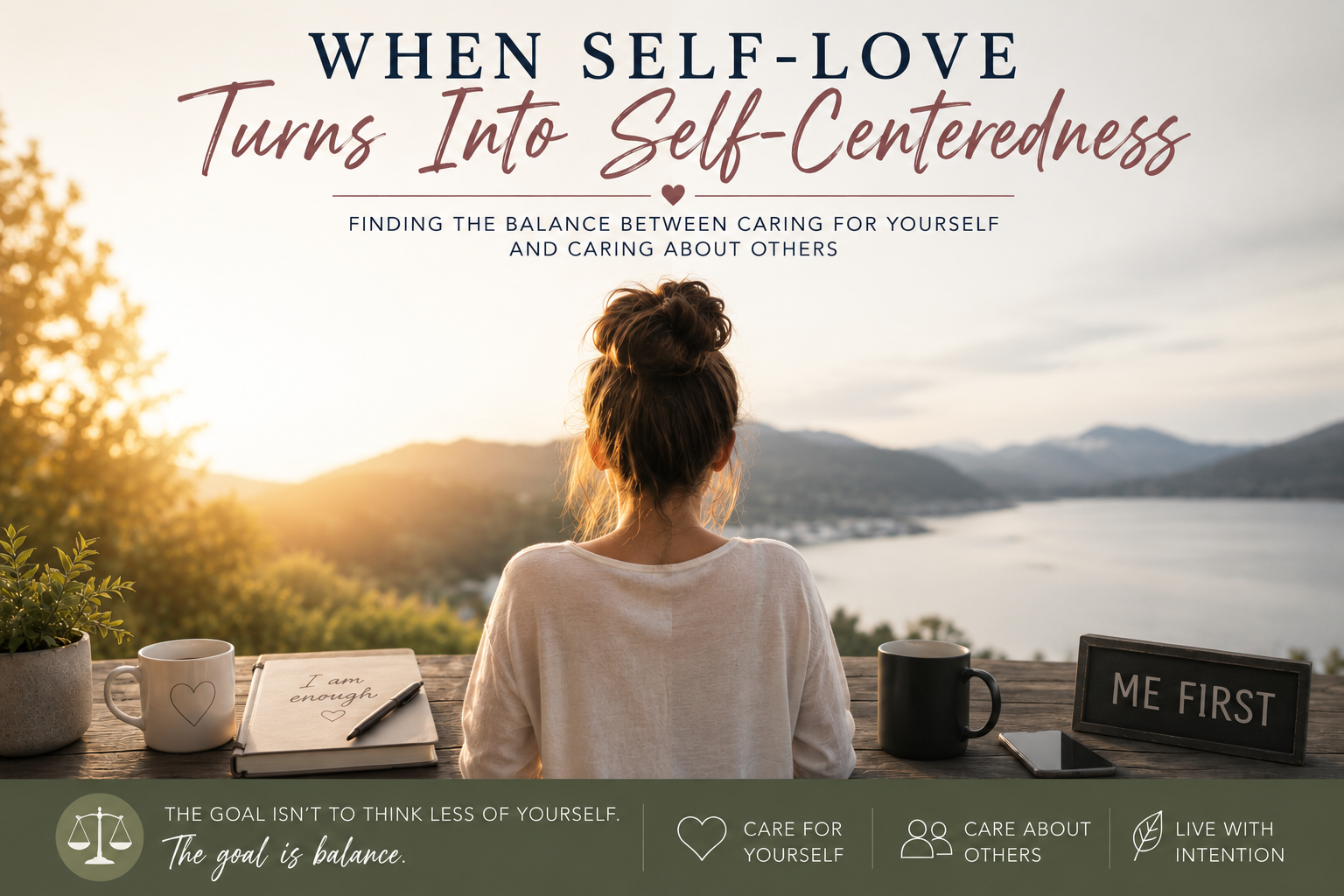 When Self-Love Turns Into Self-Centeredness: Finding the Balance Between Caring for Yourself &amp; Caring About Others