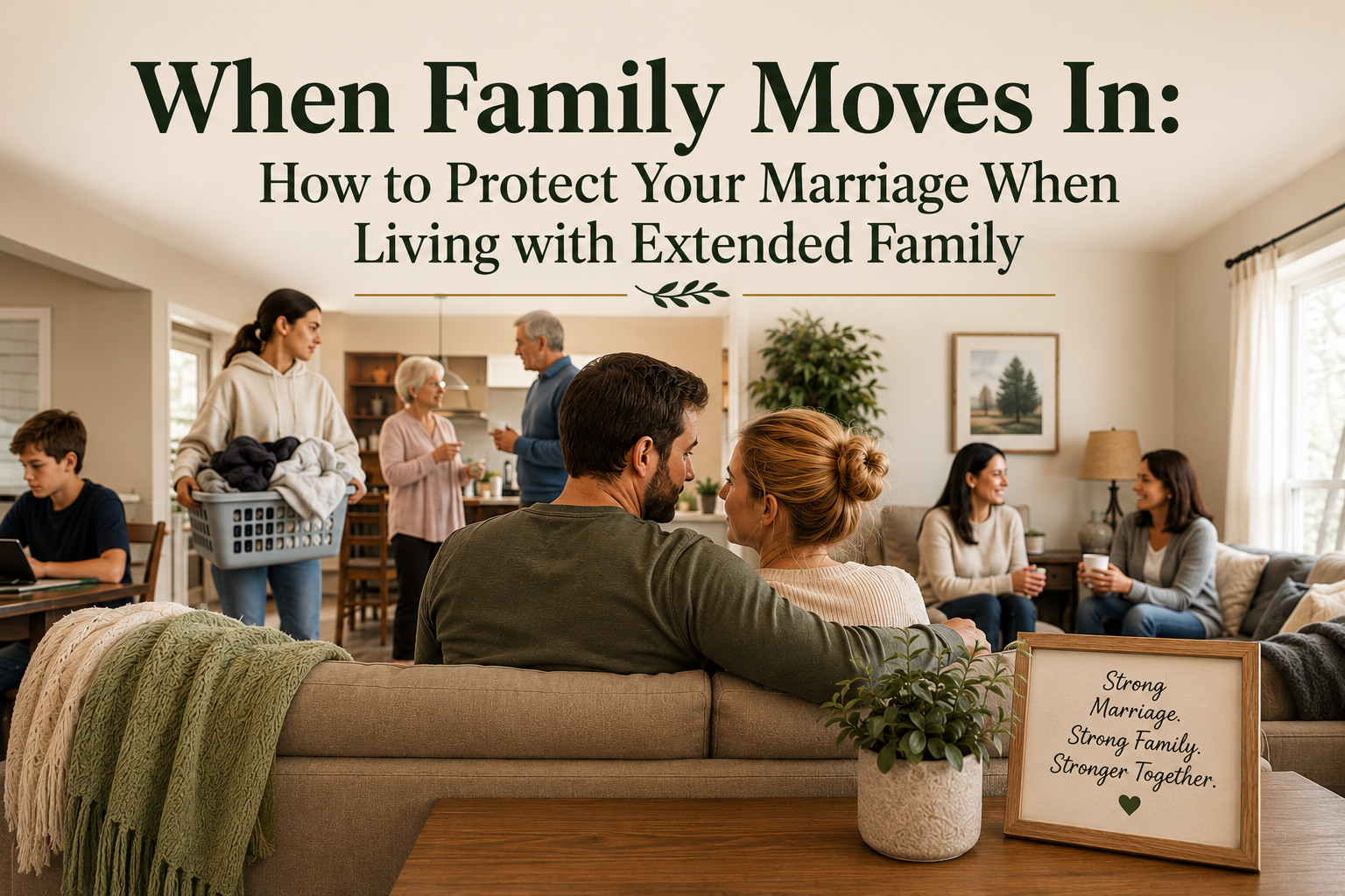 When Family Moves In:&nbsp;How to Protect Your Marriage When Living With Extended Family