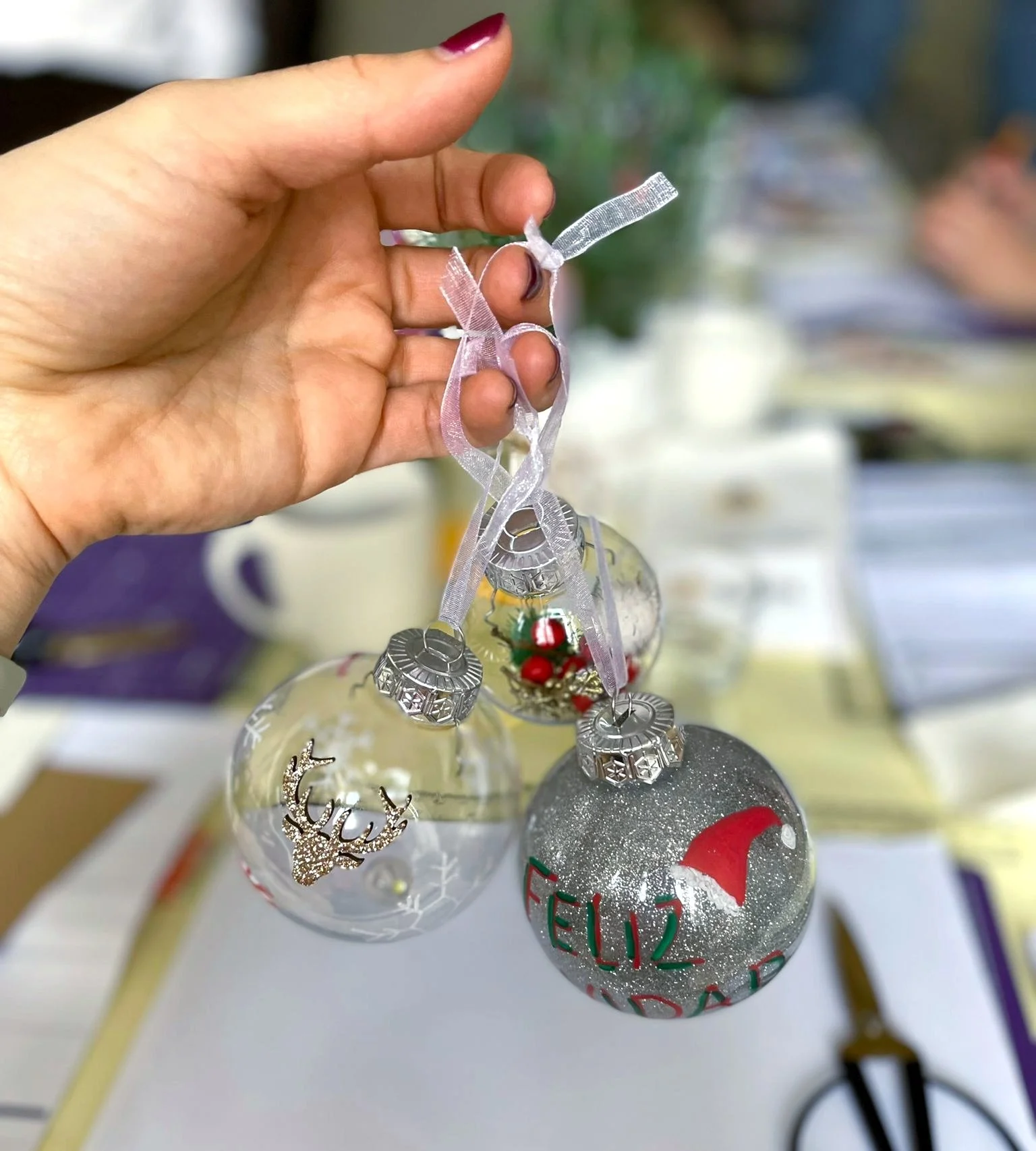 Zeithafen - Weihnachtskugeln