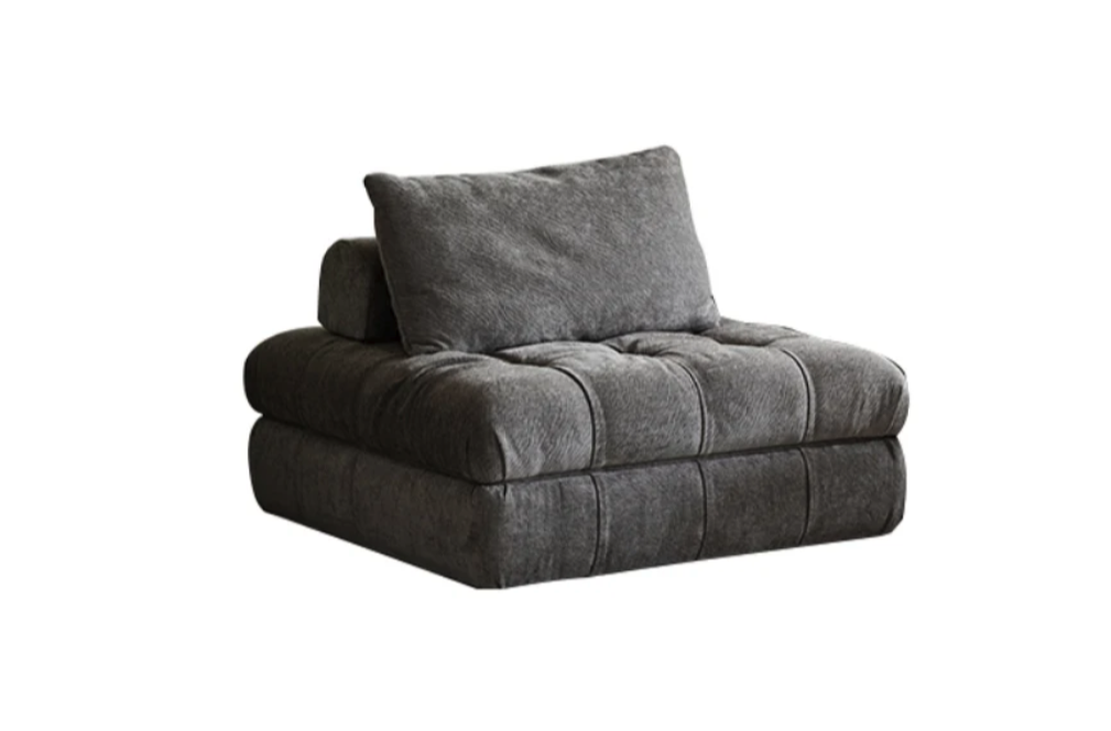 Block Modular Gray Sectional