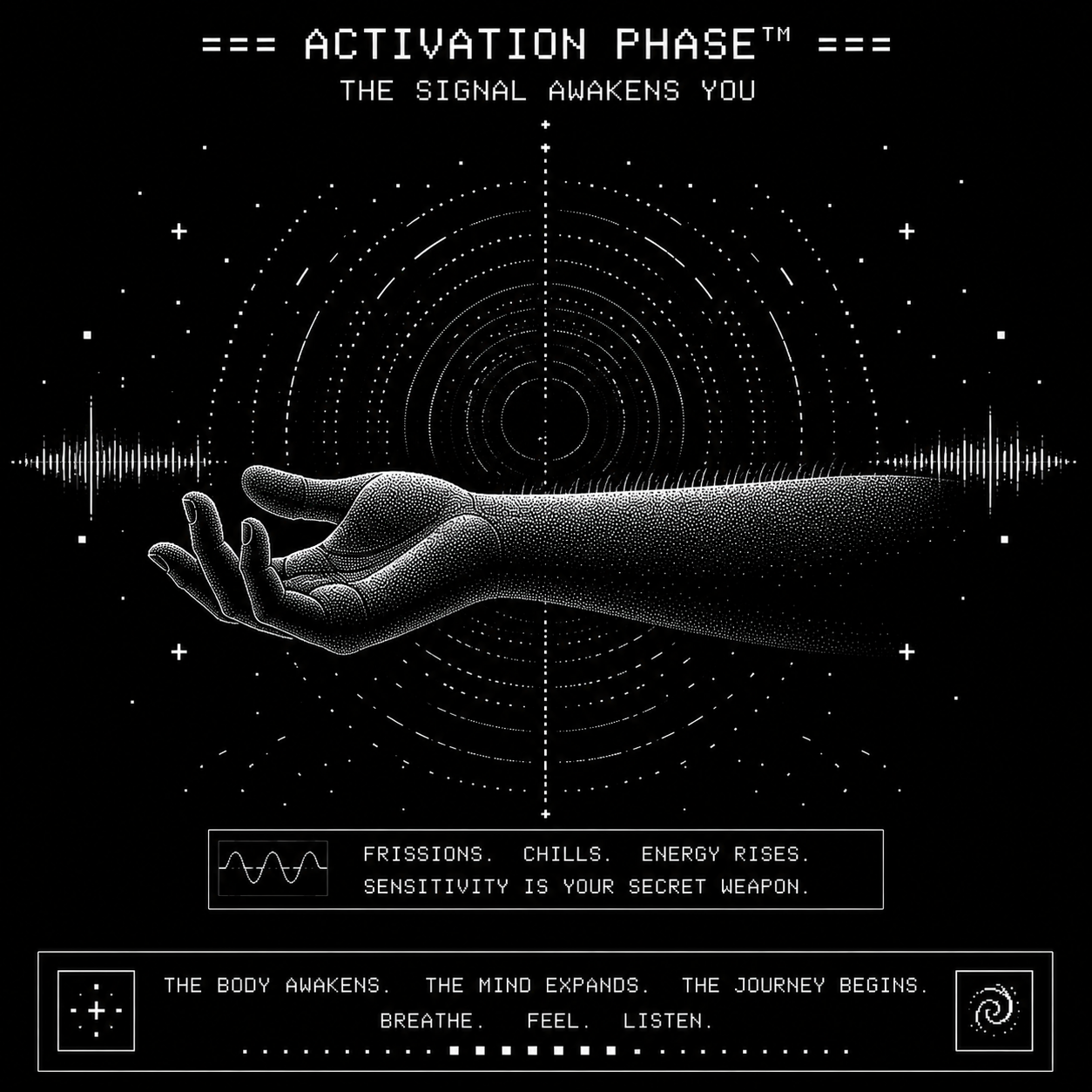 ACTIVATE: 
The Activation Phase™ wakes the body before the journey begins.