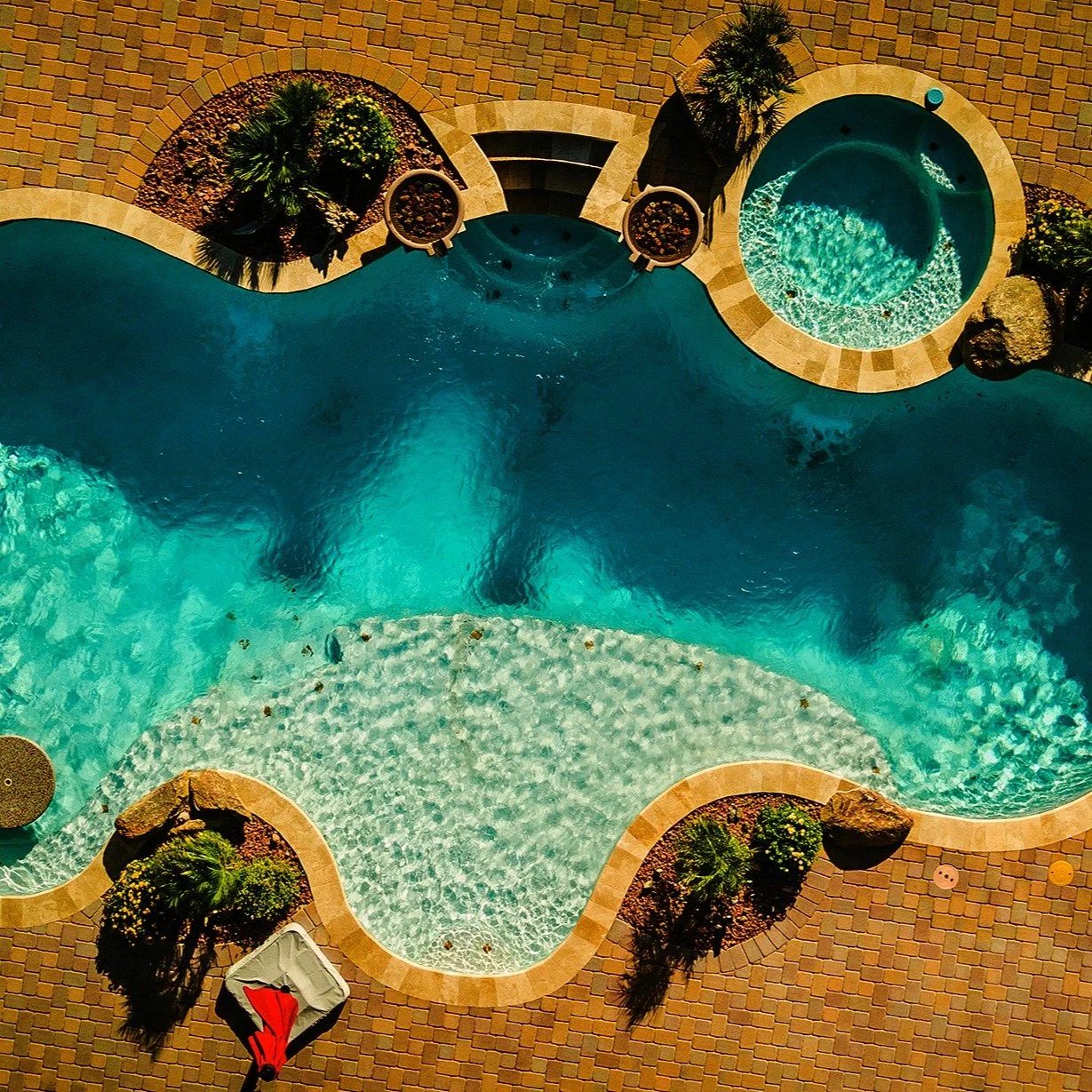 Every detail matters.

#CustomPoolBuilder #OutdoorLiving #BackyardLuxury #ResortStyleLiving