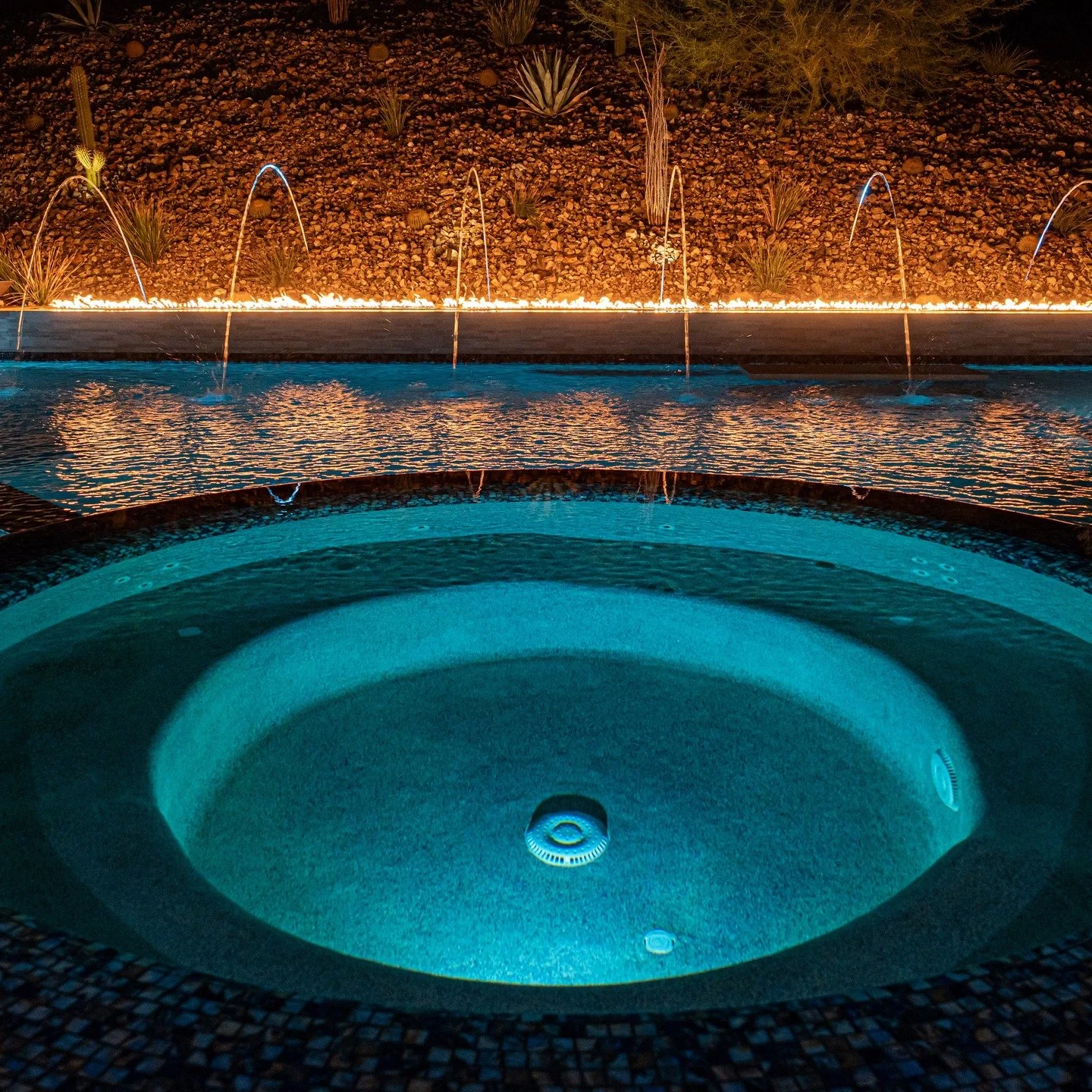 Where craftsmanship meets paradise. Designed with precision, built for relaxation. 

#CustomBackyards # ResortAtHome #PoolDesign