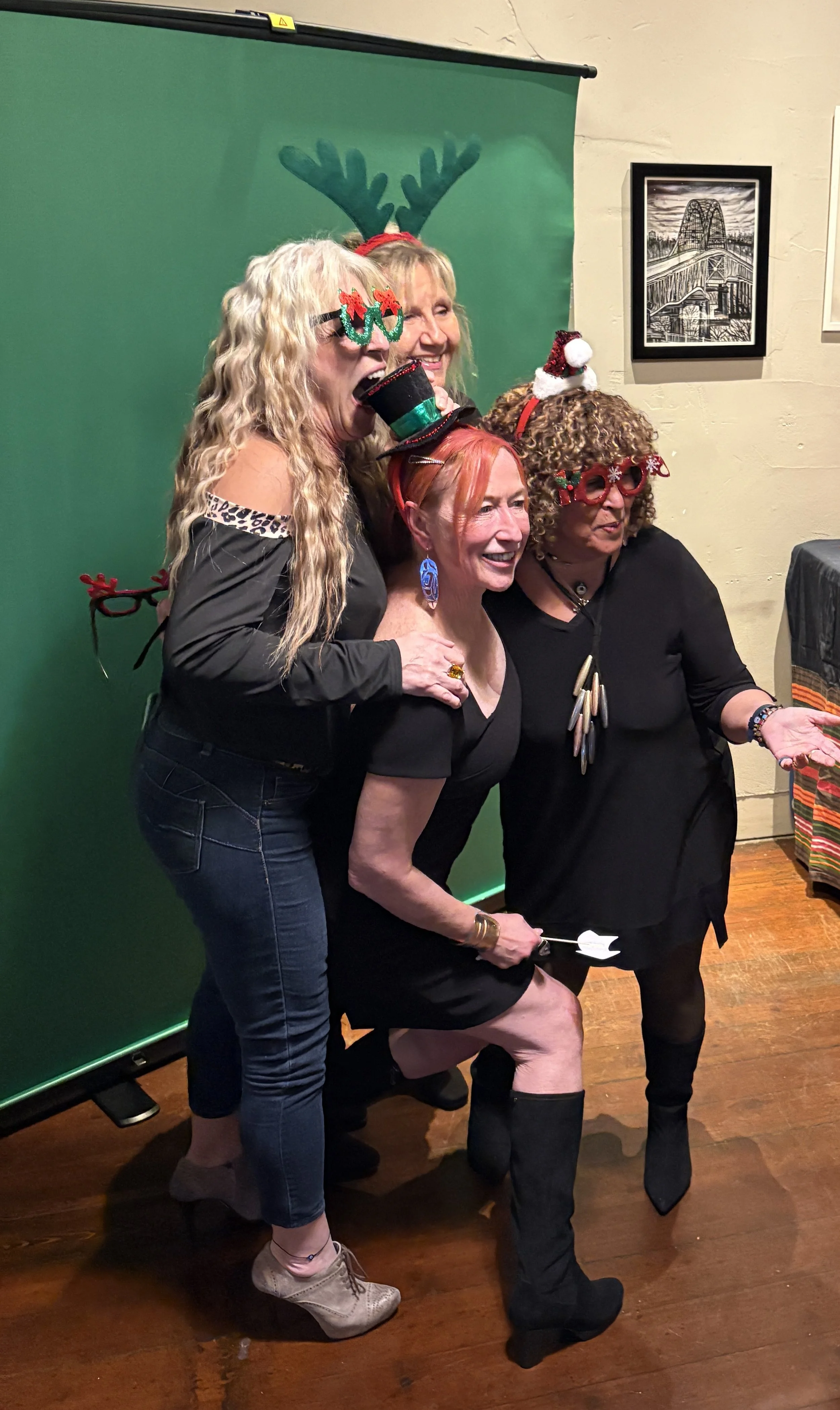 Green Screen fun at holiday events
