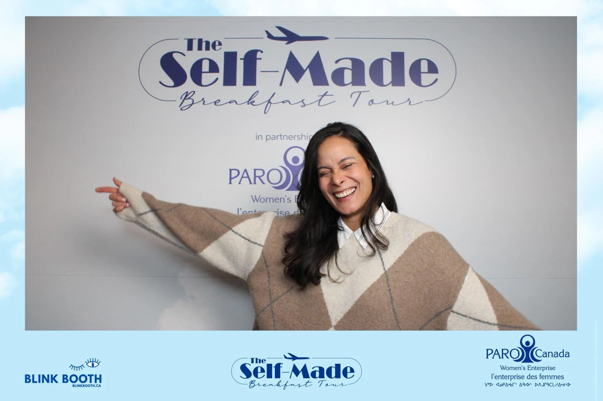 Expressions are gold at photo booths!