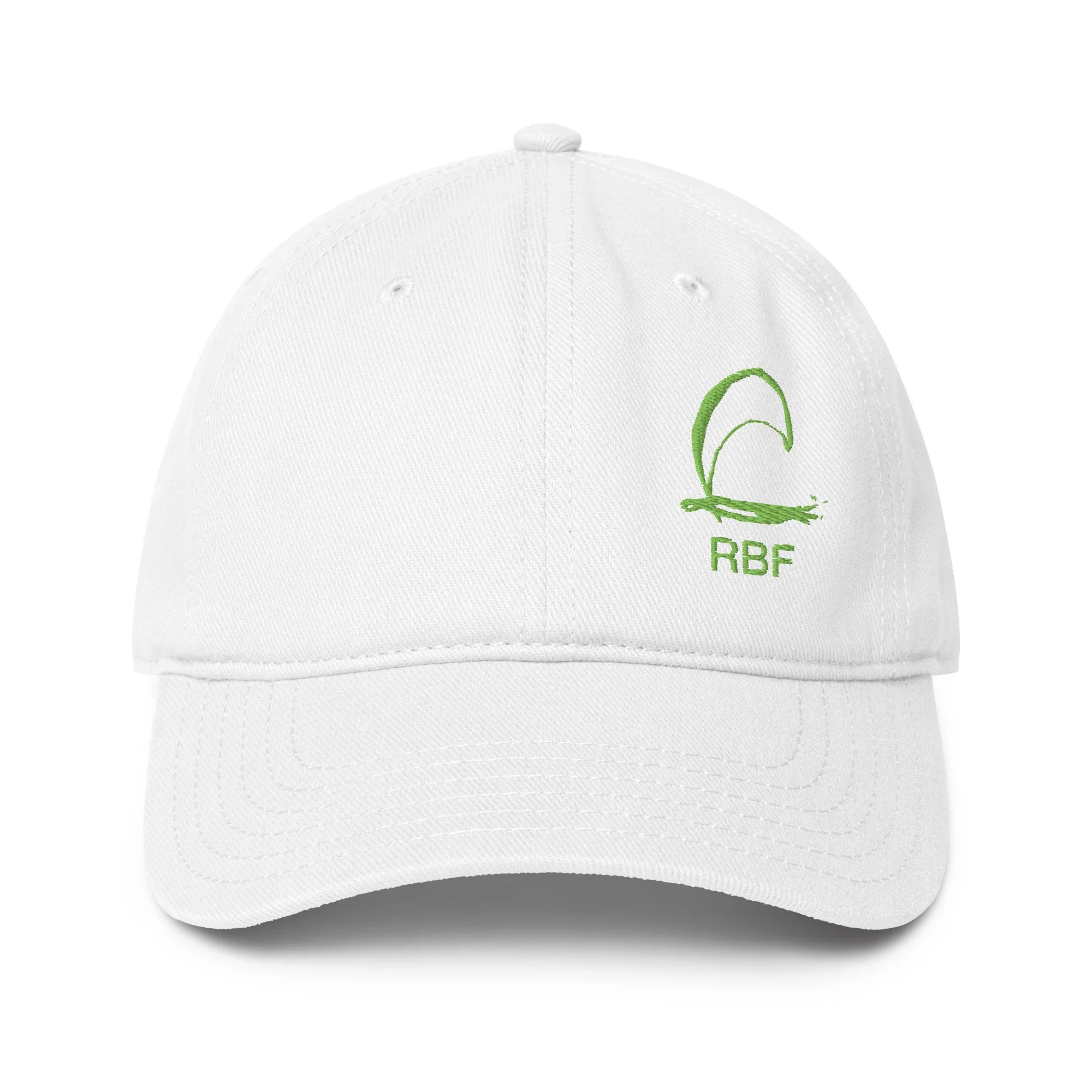 White Low-profile Cap - Kiwi Logo