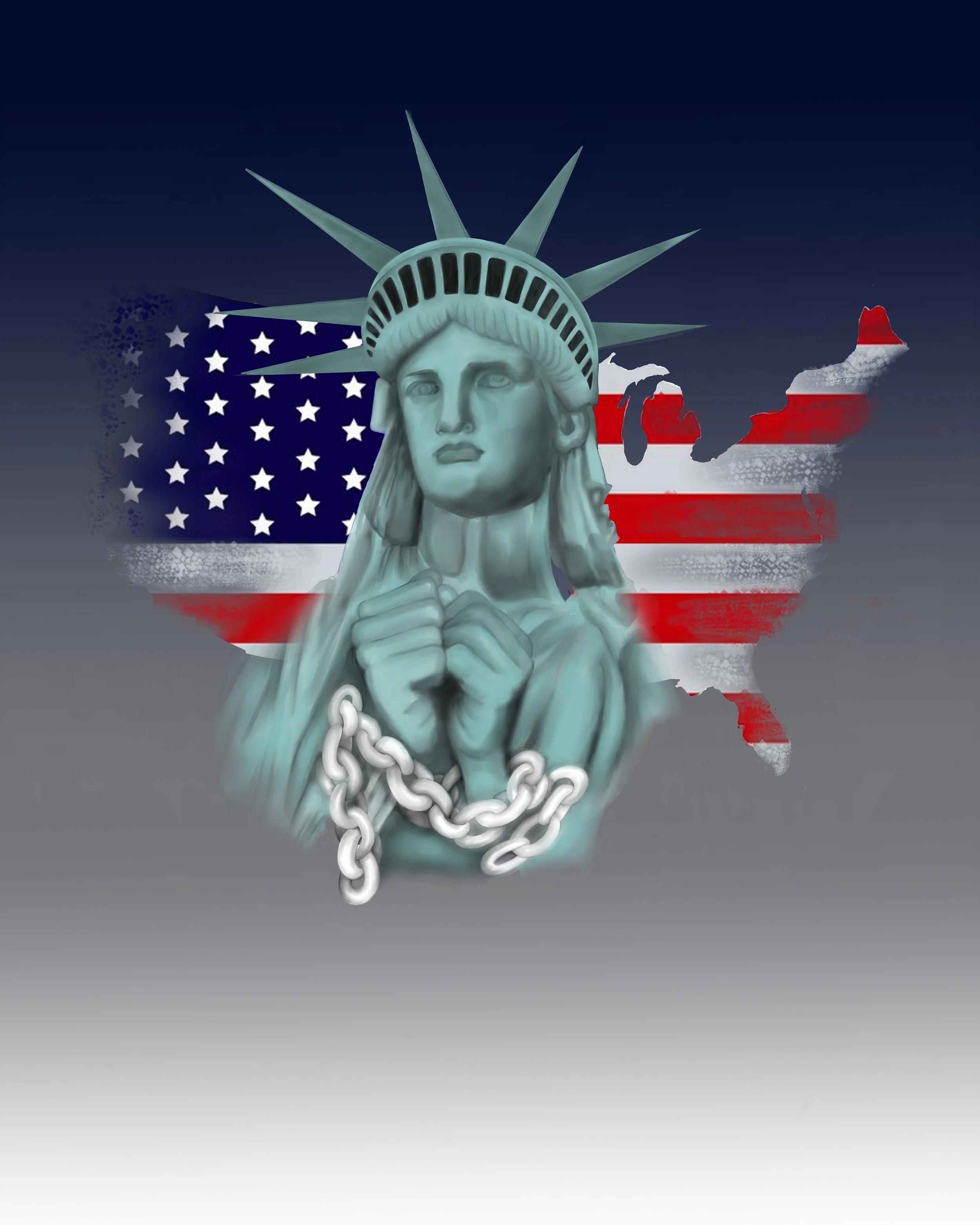 "wakeup" digital painting