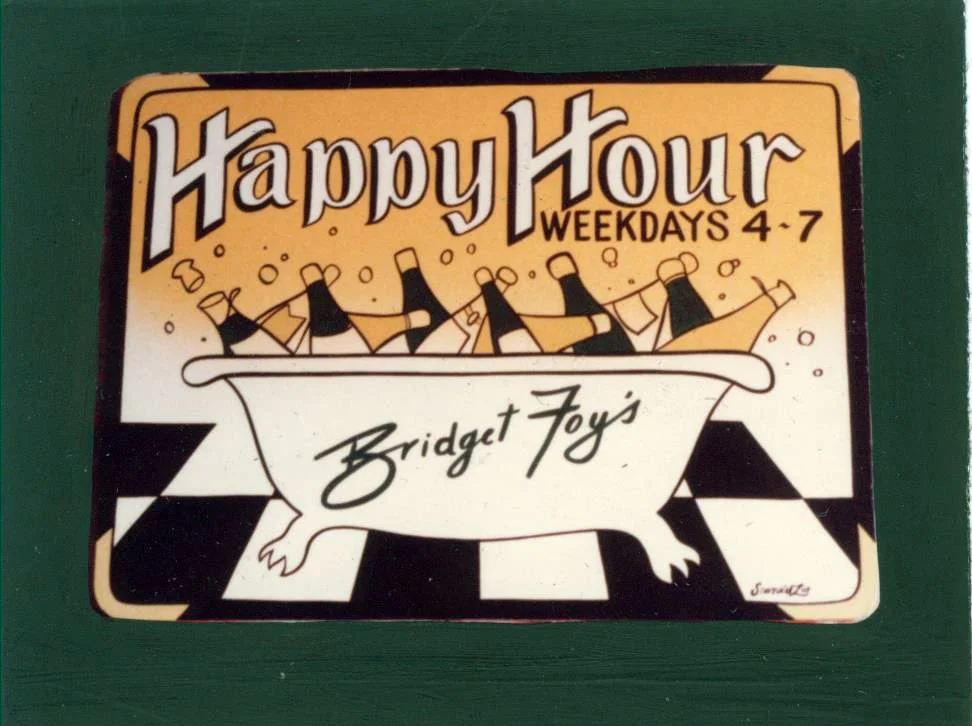 Painted for a restaurant/bar back in the mid 80's on mdo plywood using one shot paint