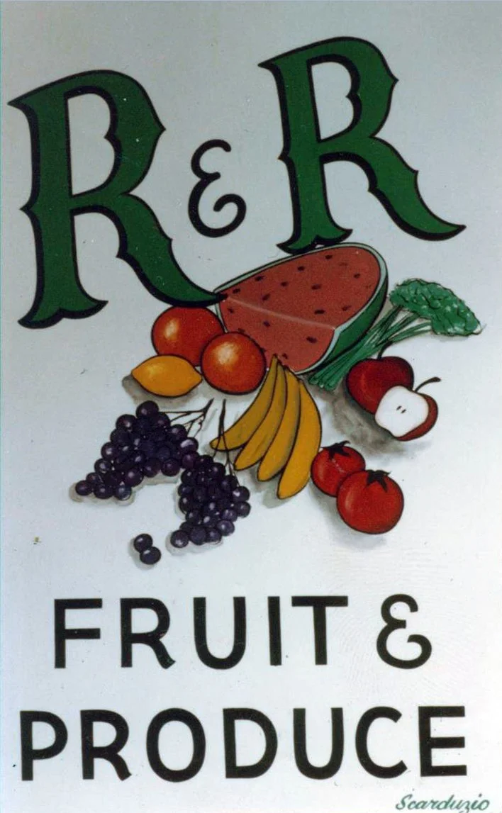 mdo plywood sign painted with one shot enamel