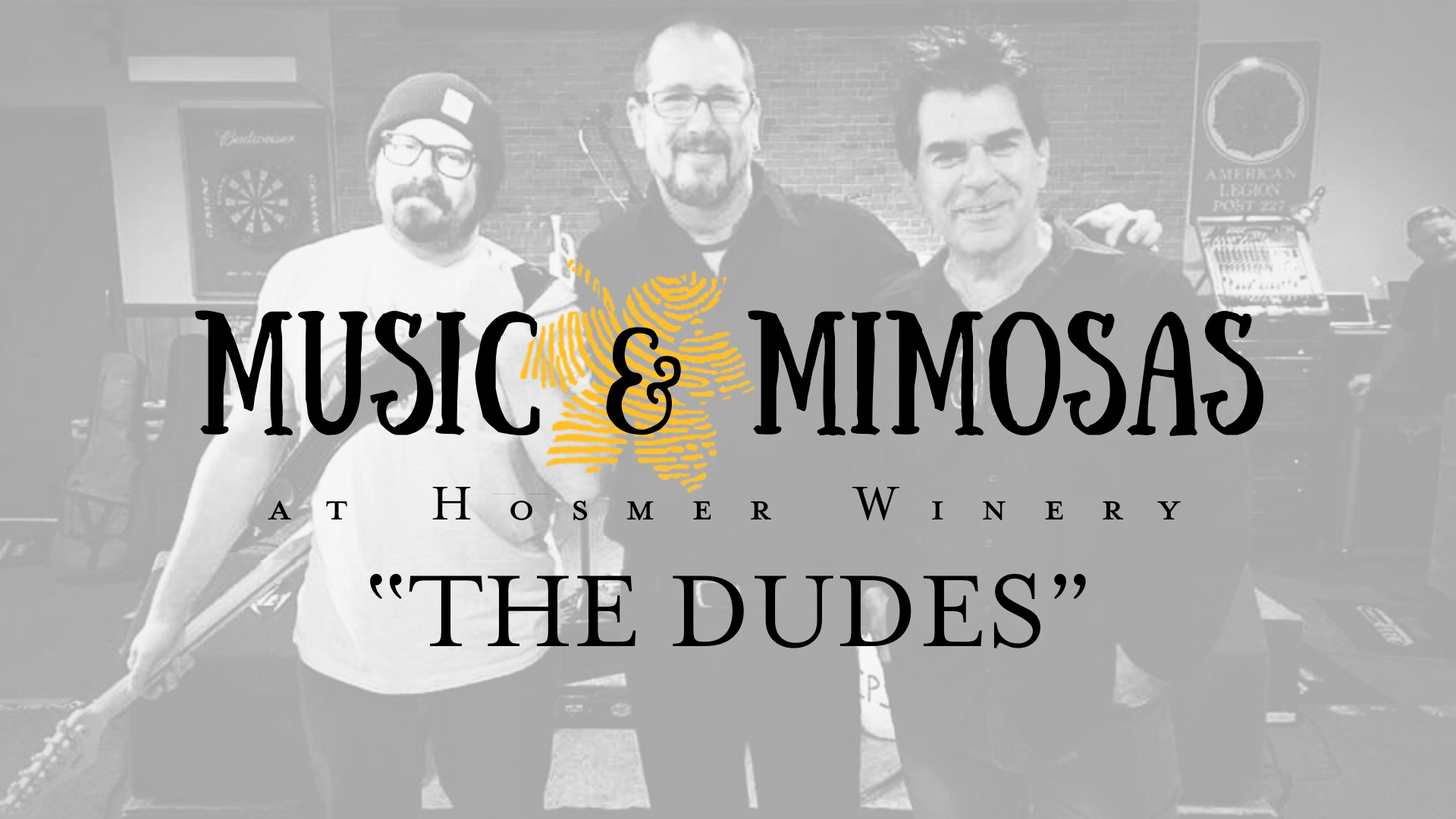 Music &amp; Mimosas with “The Dudes”