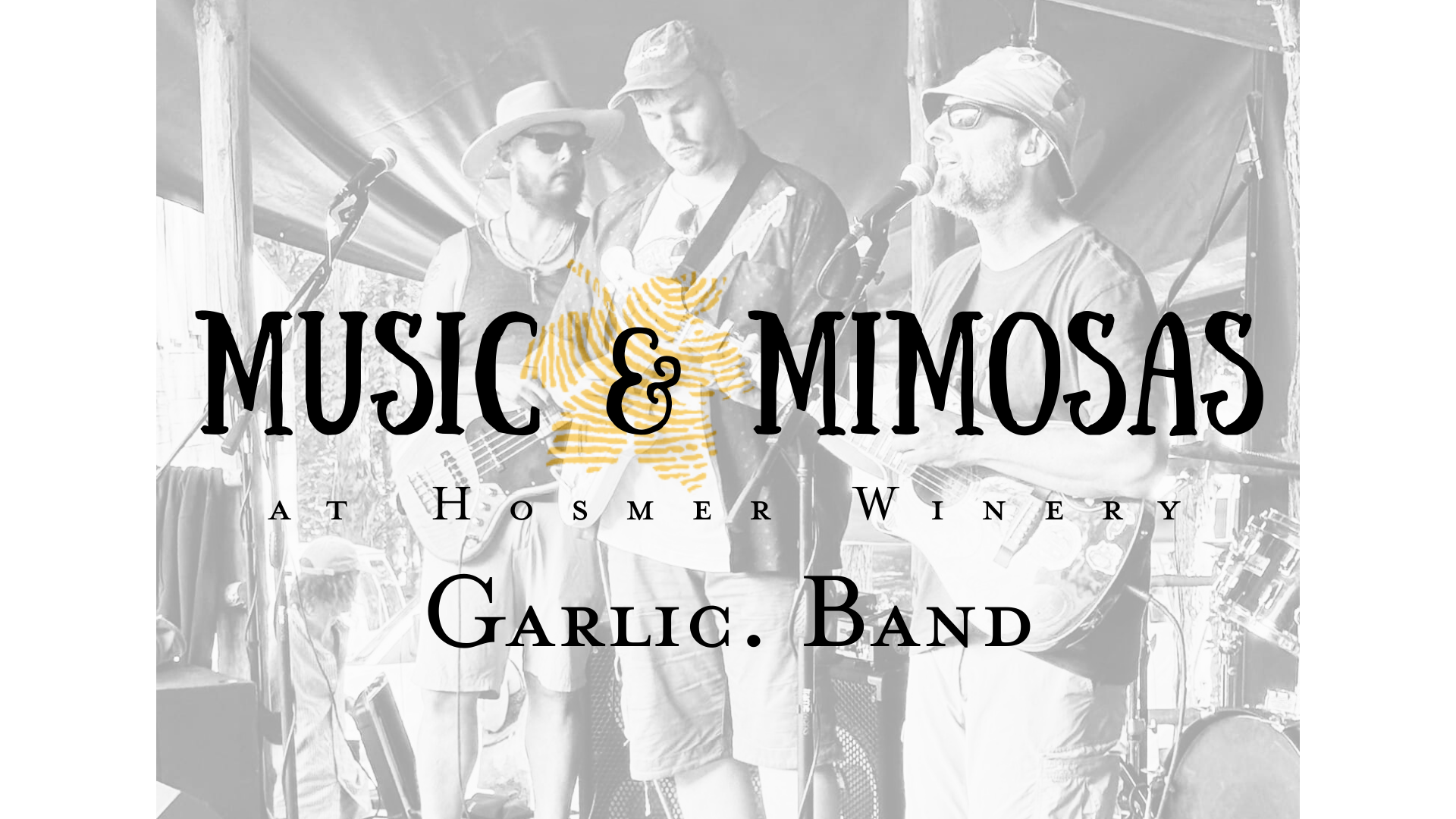 Music &amp; Mimosas with Garlic. Band