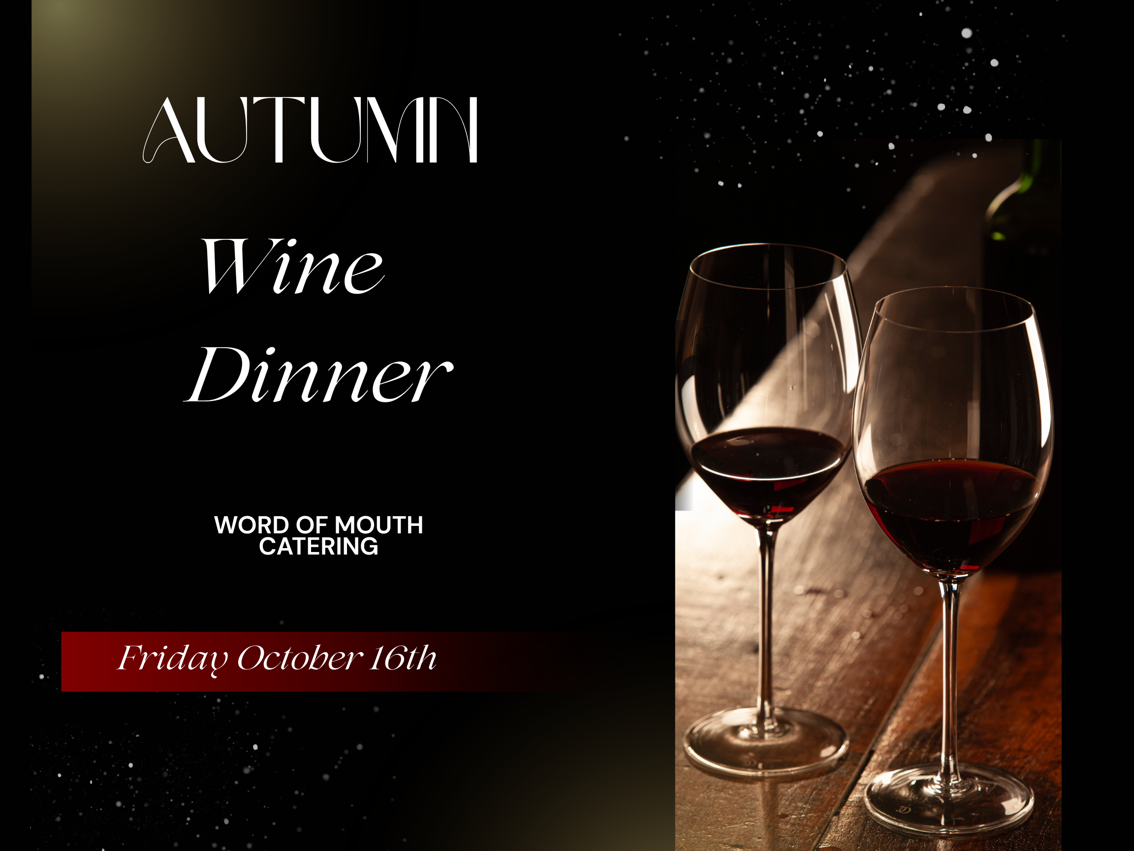 Autumn Wine Dinner