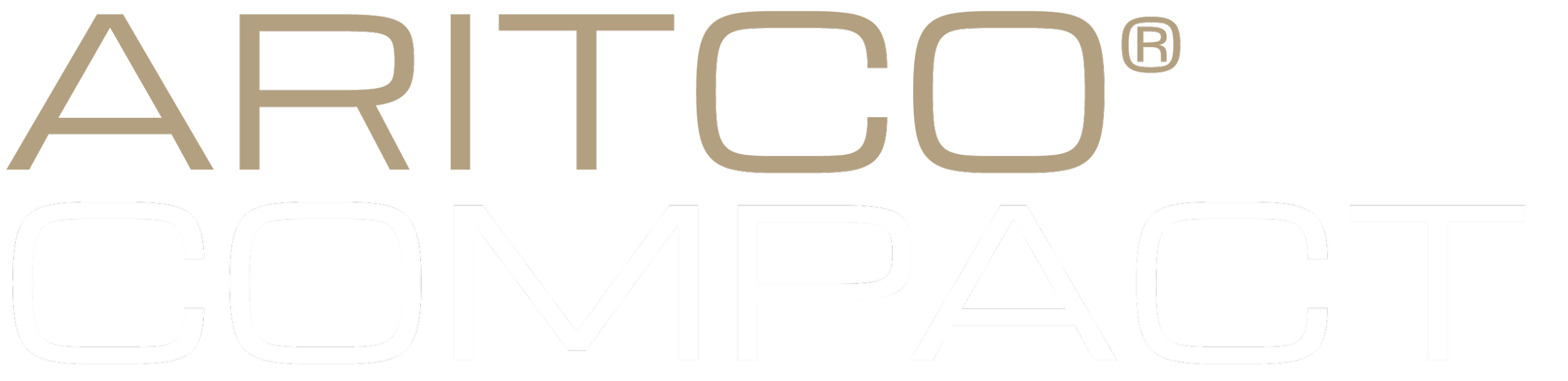 ARTCO logo with the words 'ARTCO' in beige and 'COMPACT' in white on a black background.