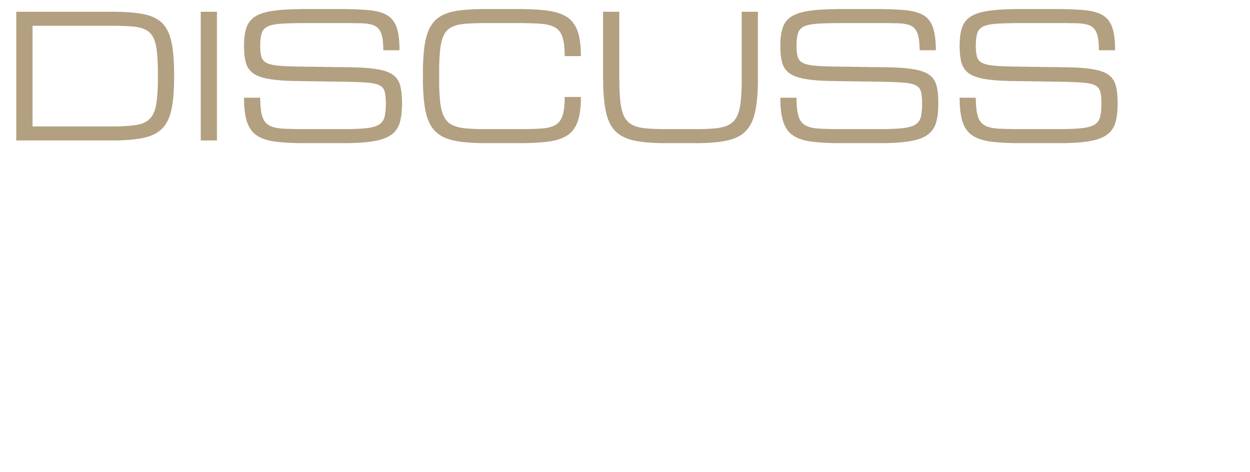 Text graphic that reads 'DISCUSS WITH YOUR TEAM' in large, bold letters on a black background.