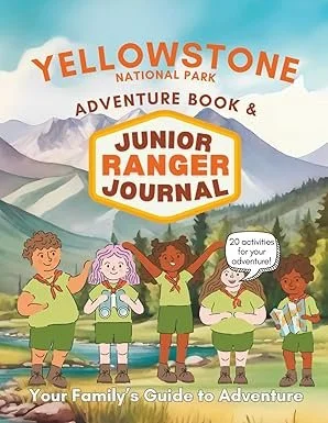 Explore Yellowstone Like a Junior Ranger! Designed to spark curiosity and family connection, it guides young explorers through scavenger hunts, wildlife observation, art-making, and nature journaling—turning any Yellowstone visit into a meaningful, m