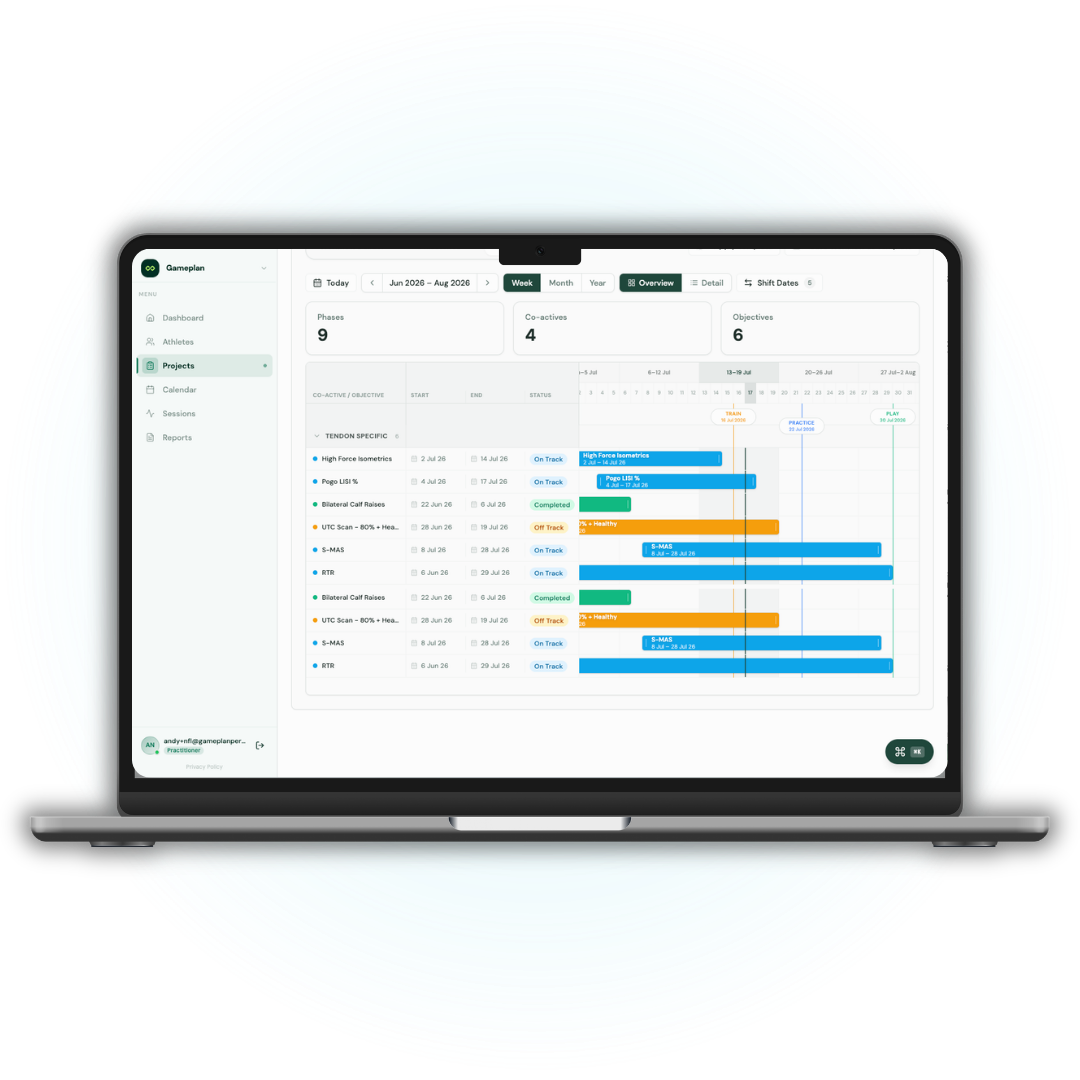 Features | Enhance Rehab Efficiency — Get Started Today — Gameplan ...