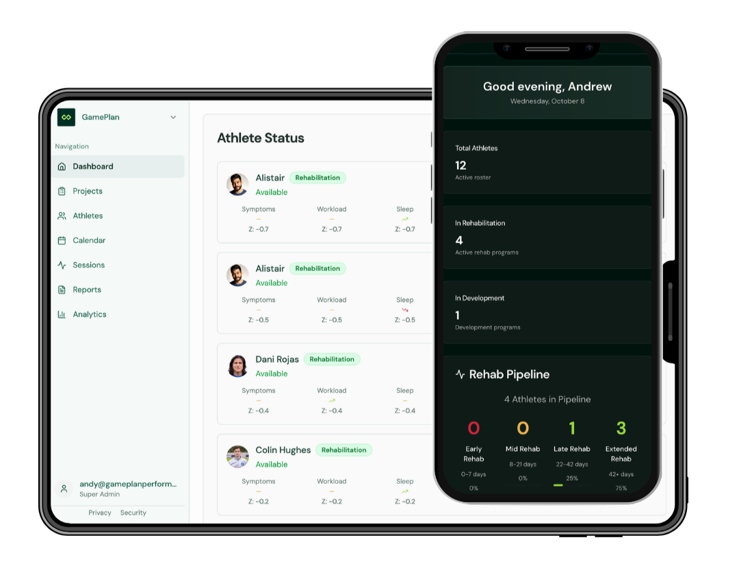 Features | Enhance Rehab Efficiency — Get Started Today — Gameplan ...