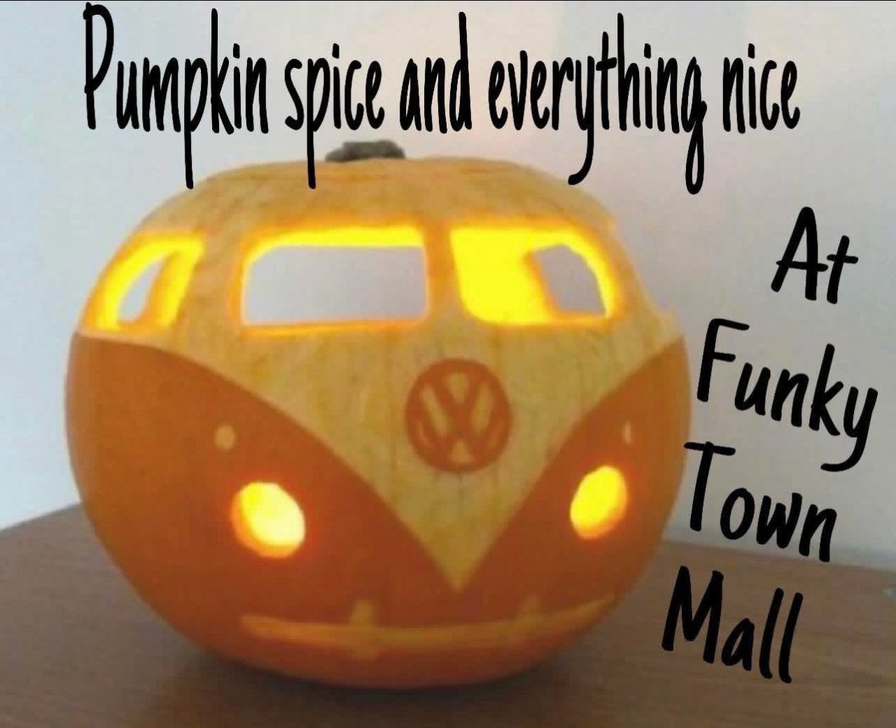 We definitely have some pumpkin spice and everything is twice as nice at Funky Town Mall!🧡💛

Come get your last minute Trick or Treats for all your little goblins!👻🎃

Open today 10:00-6:00