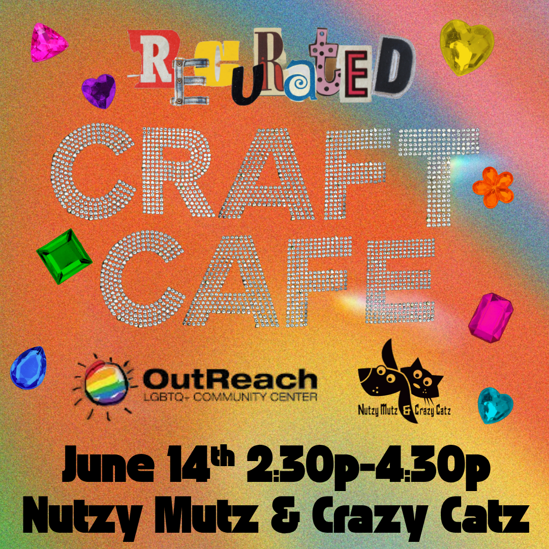 June Craft Cafe: Pride Bedazzle Bar Benefitting OutREACH Madison