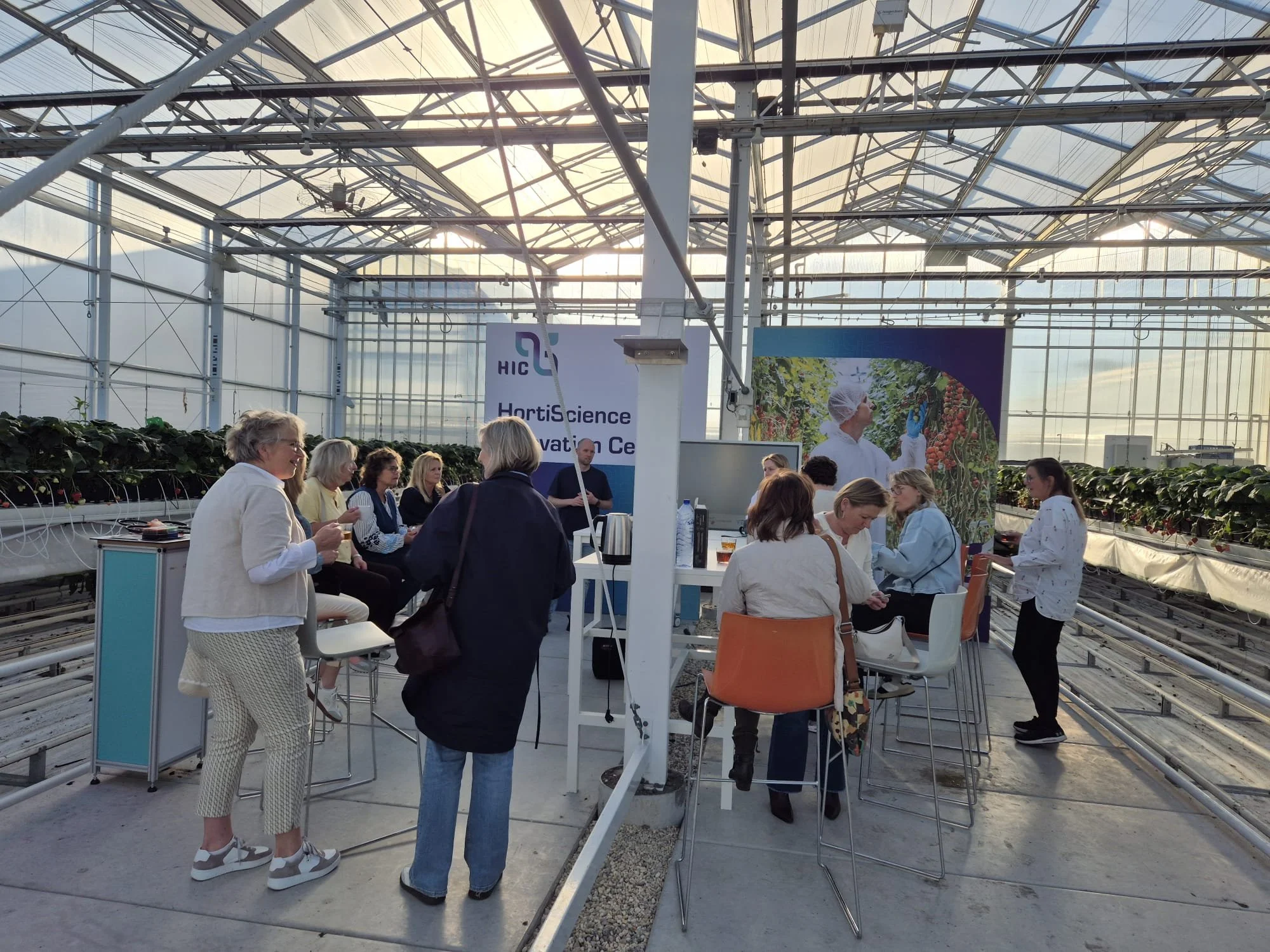 Lions Dames van Oostland bezoeken  HortiScience Innovation Center