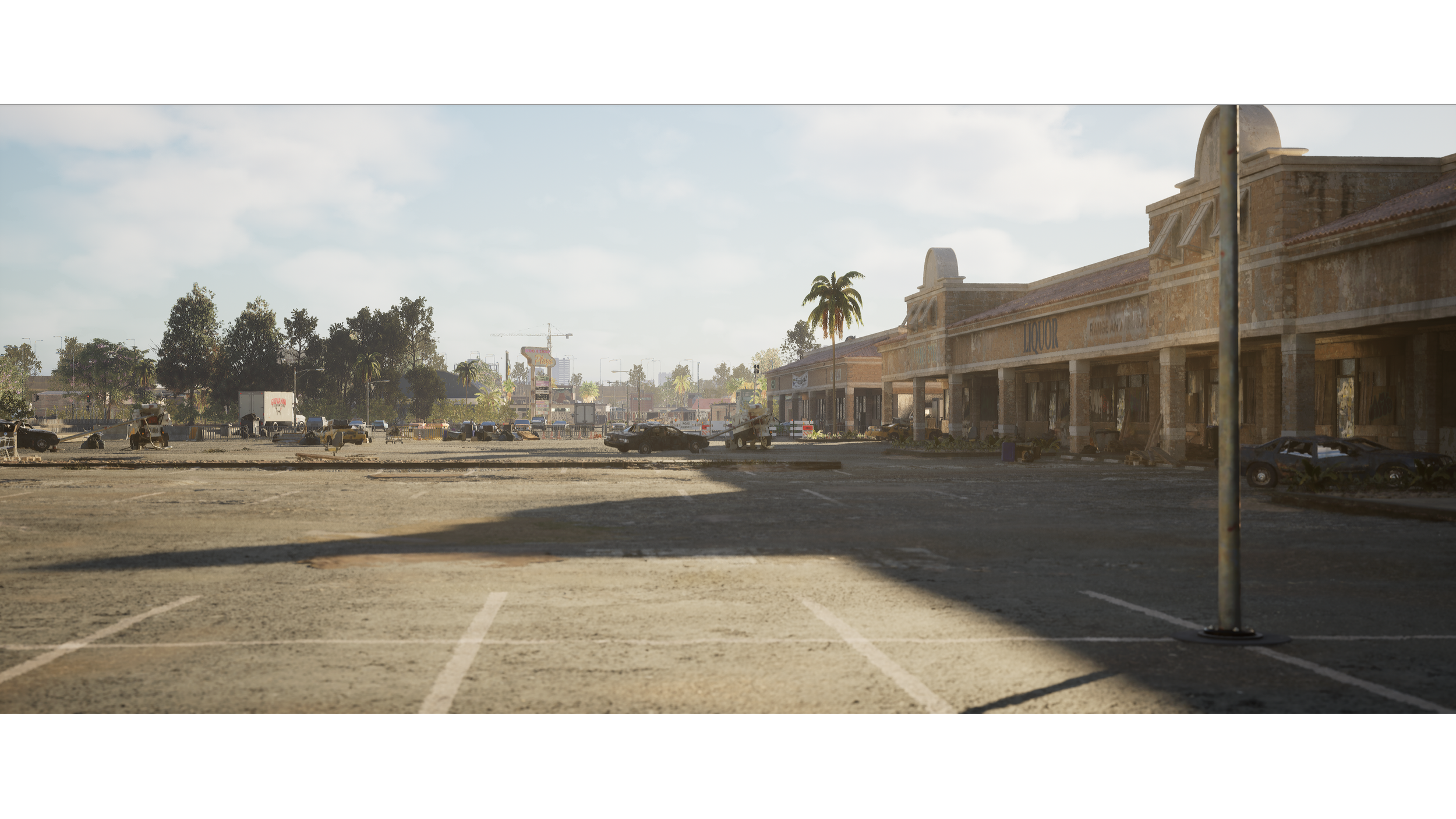 Abandoned Strip Mall