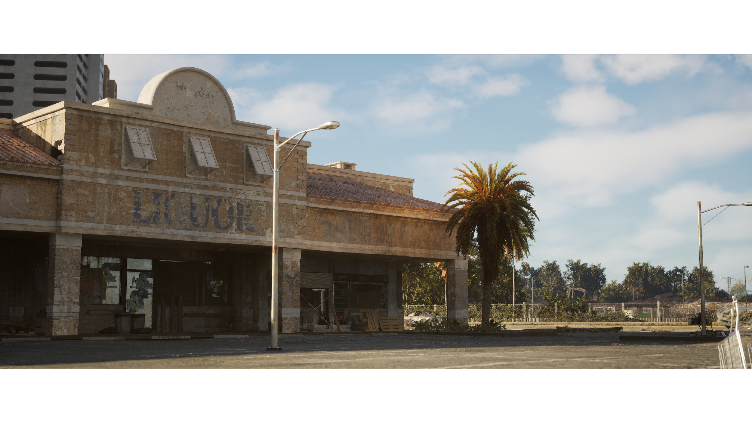 Abandoned Strip Mall