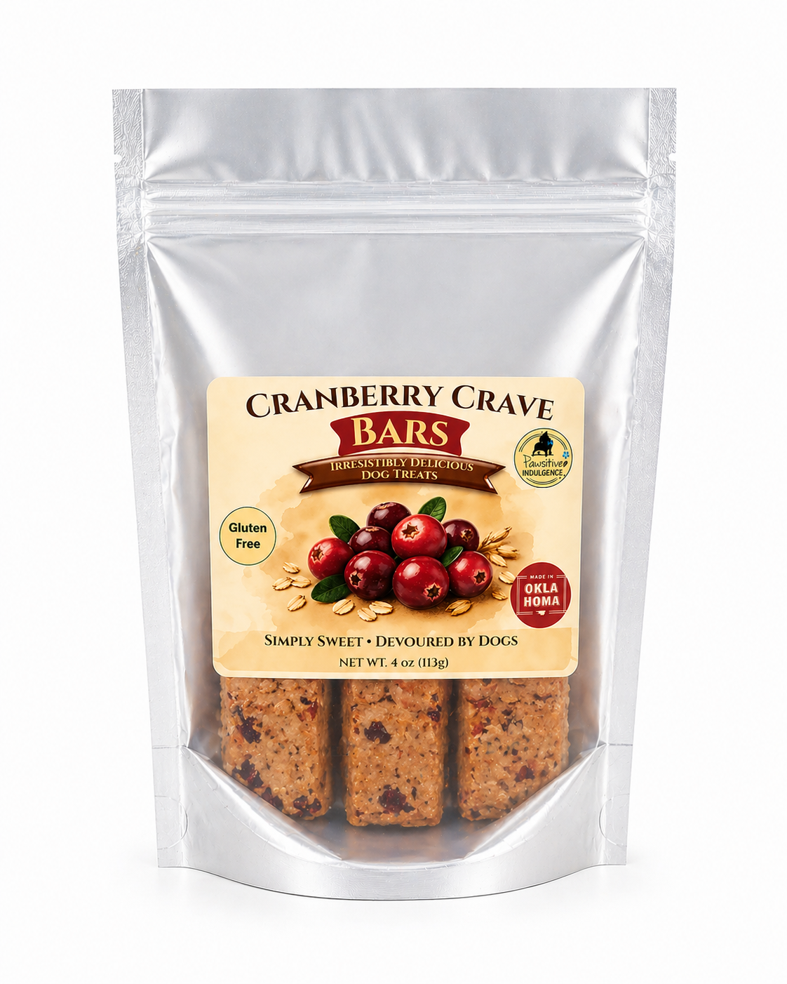 Cranberry Crave Bars