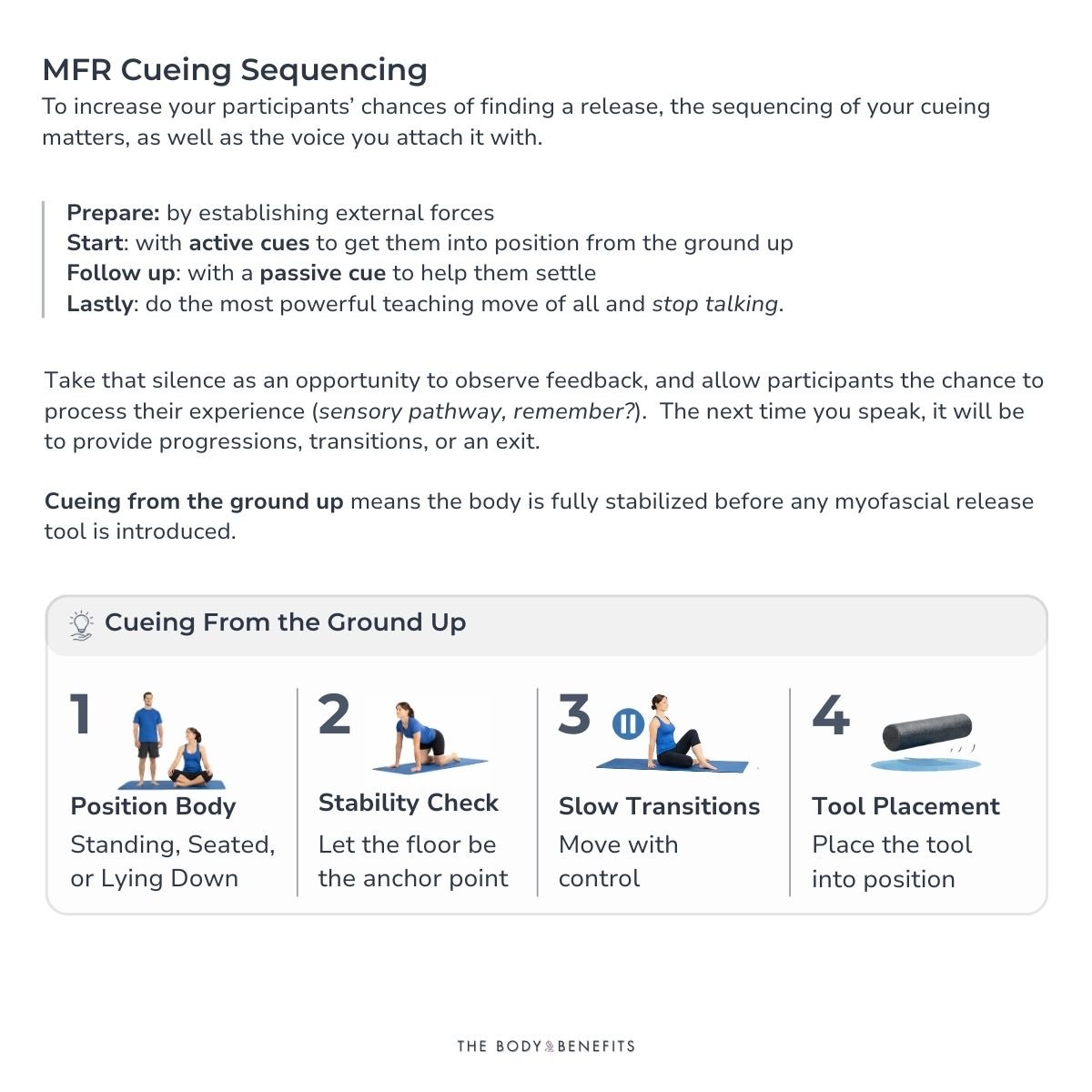 Cueing From the Ground Up