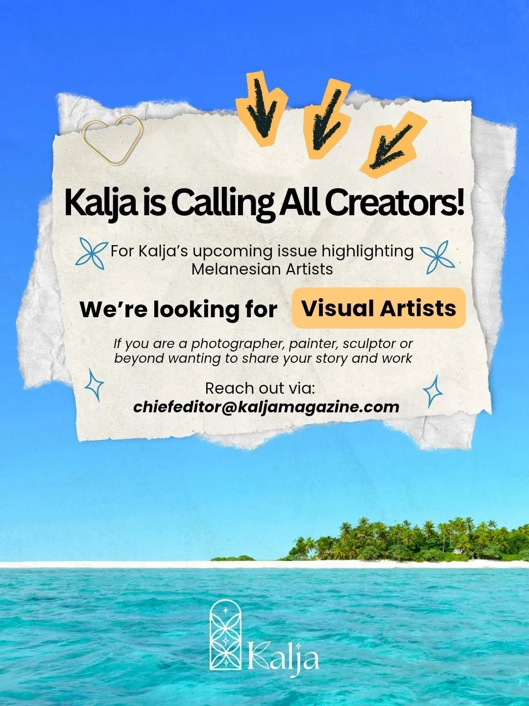 🐚 Echoes Across the Saltwater: A Call for Melanesian Creators 

⚠️ Please send your submission by June 30 ⚠️

We are returning, and this time, the vision is being shaped entirely by our community. 

👉 We're dedicating this upcoming issue to the bri