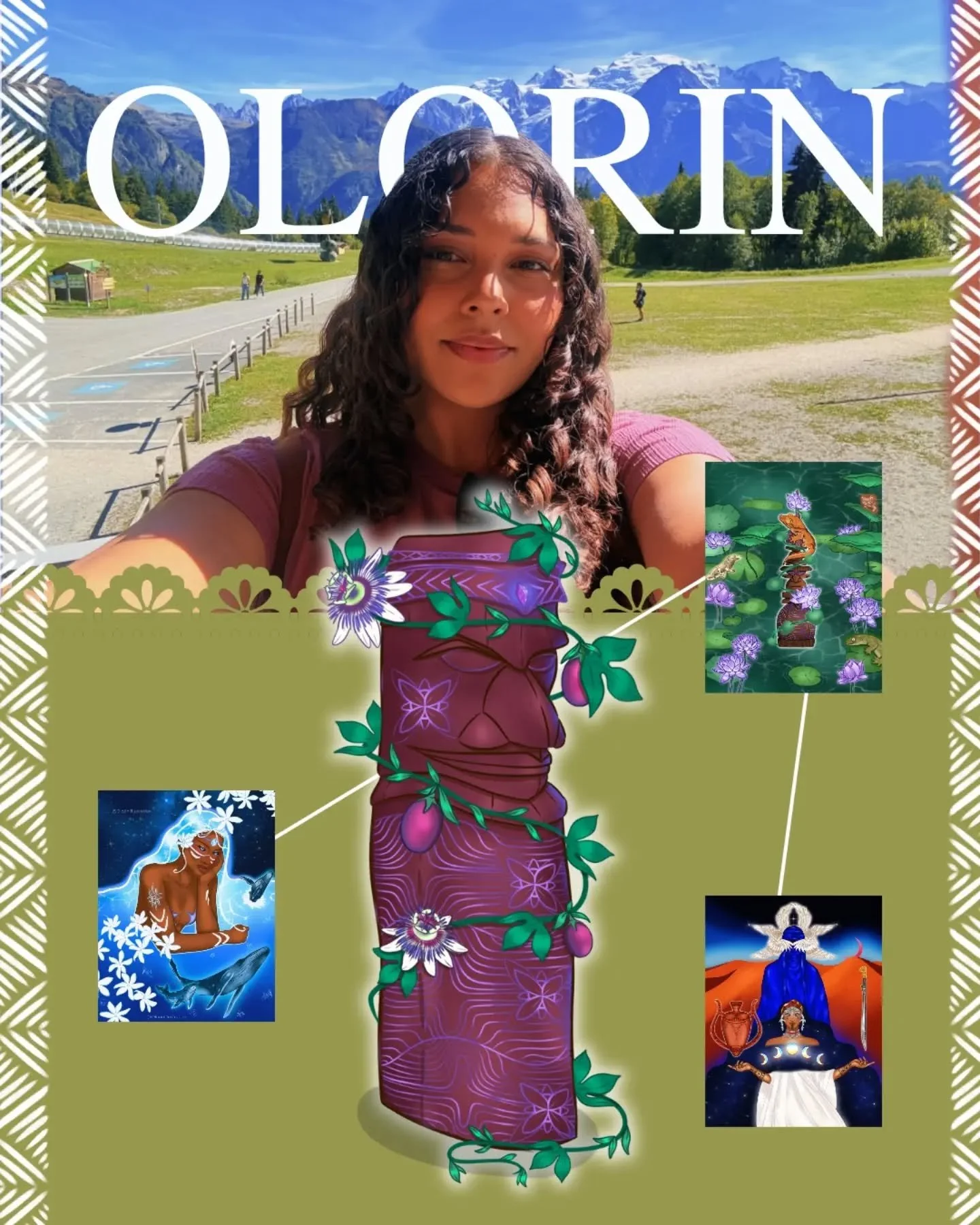 Marylou Mahe from Kanaky / New Caledonia brings fantasy, Indigenous symbolism, and magic to Kalja Magazine 🇳🇨✨

@olorinillustration  is an Indigenous illustrator and graphic designer, Lou's work highlights the unique beauty of Melanesia through her
