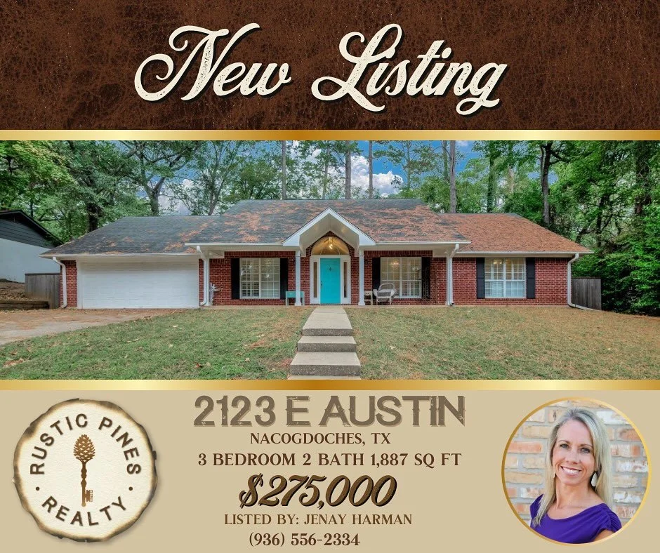 ✨NEW LISTING✨ https://www.rusticpinesrealty.com/listing?id=22501901_611 📞 (936) 305-3012