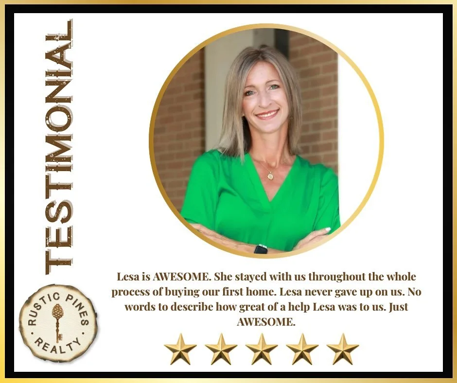 💛 Thank You to Our Wonderful Clients! 💛
We&rsquo;re so grateful for your kind words and continued trust. Helping our East Texas neighbors find home is what it&rsquo;s all about! 🌲

🗝 &ldquo;Your Key to the Piney Woods&rdquo;

#ClientLove #RusticP