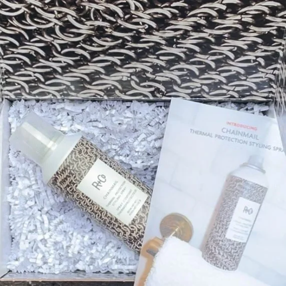 CHAINMAIL 

One of @maverickhousenyc favorite heat protectors! 

Stop by to come check out all of @randco and @randcobleu &lsquo;s amazing products🫶🏻