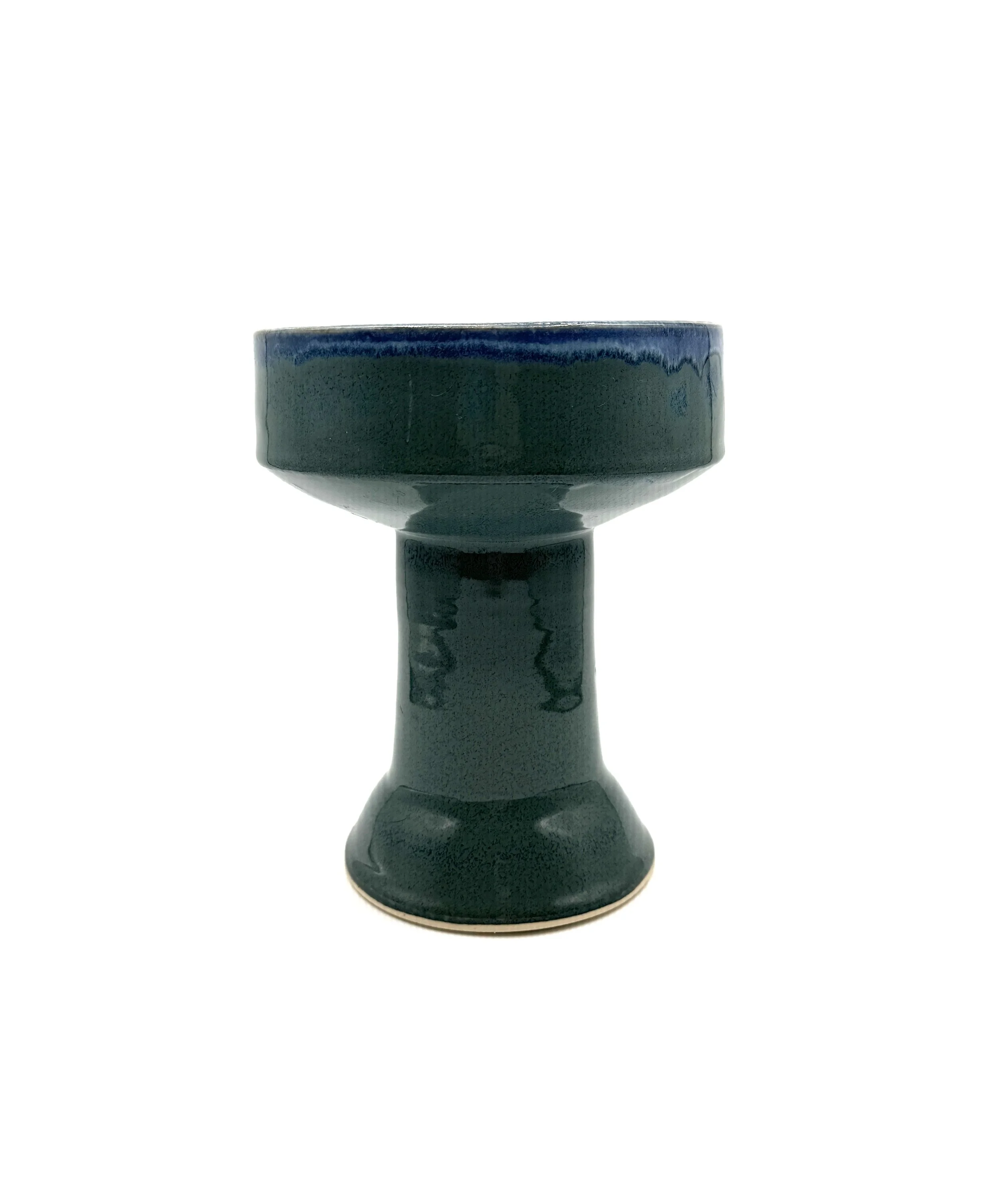 Deep Green Pottery Bowls