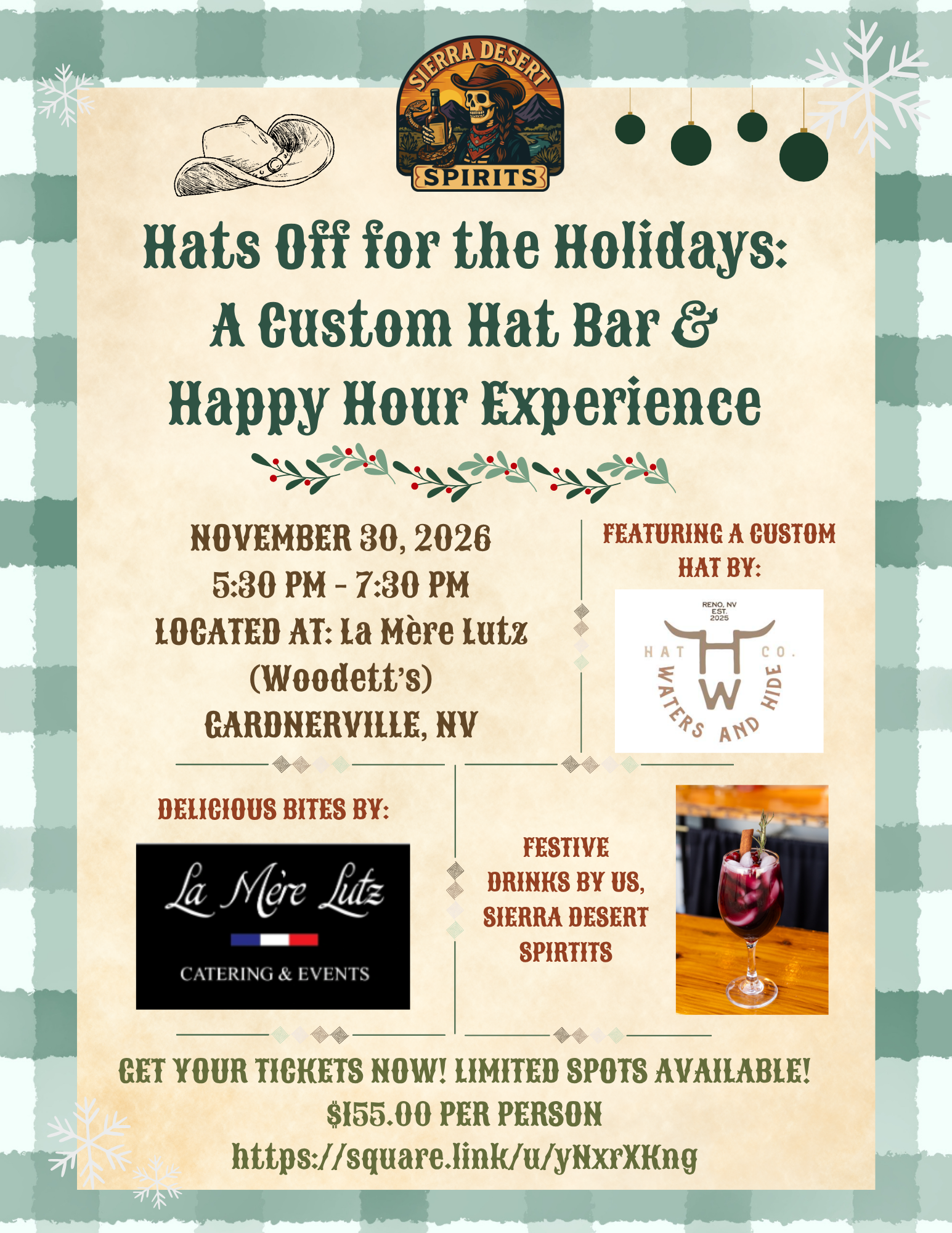 Hat's Off for the Holiday's
