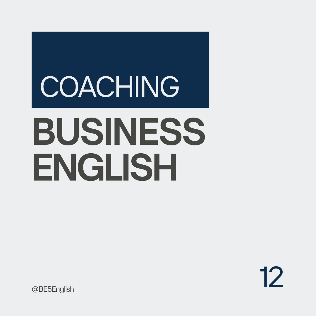 Coaching - 12 Session Package