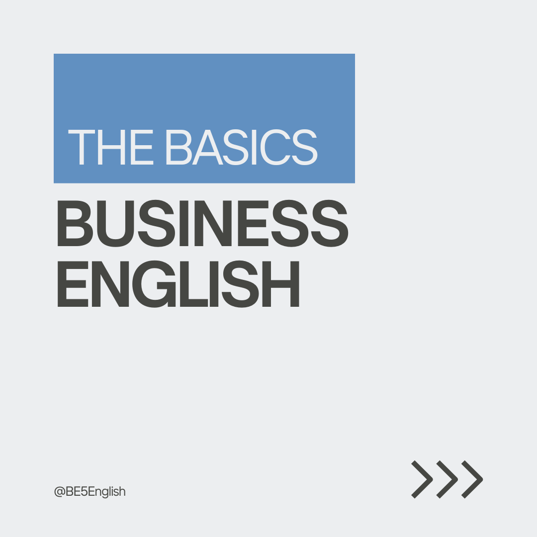 Business English Basics